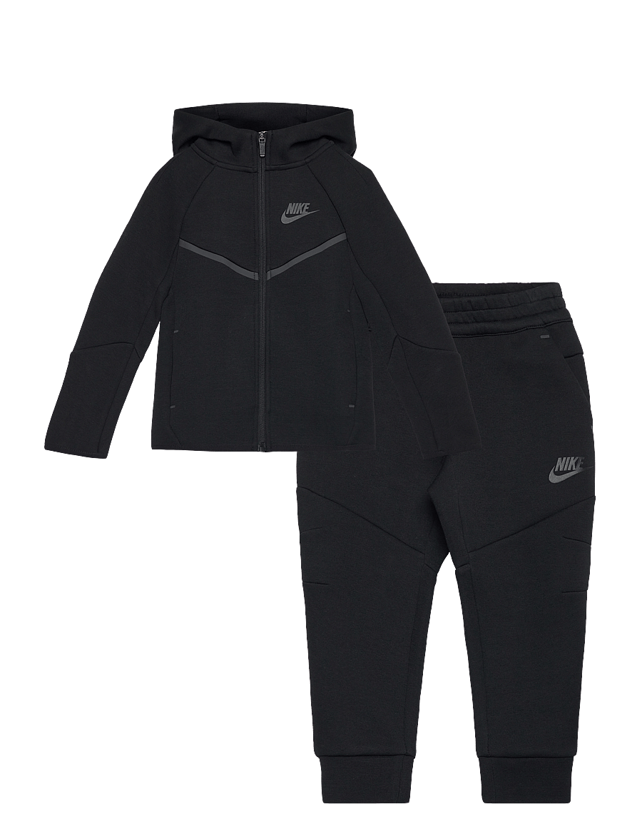Nike - Nike Sportswear Tech Fleece Set - joggingset & tvådelade set - black - 0