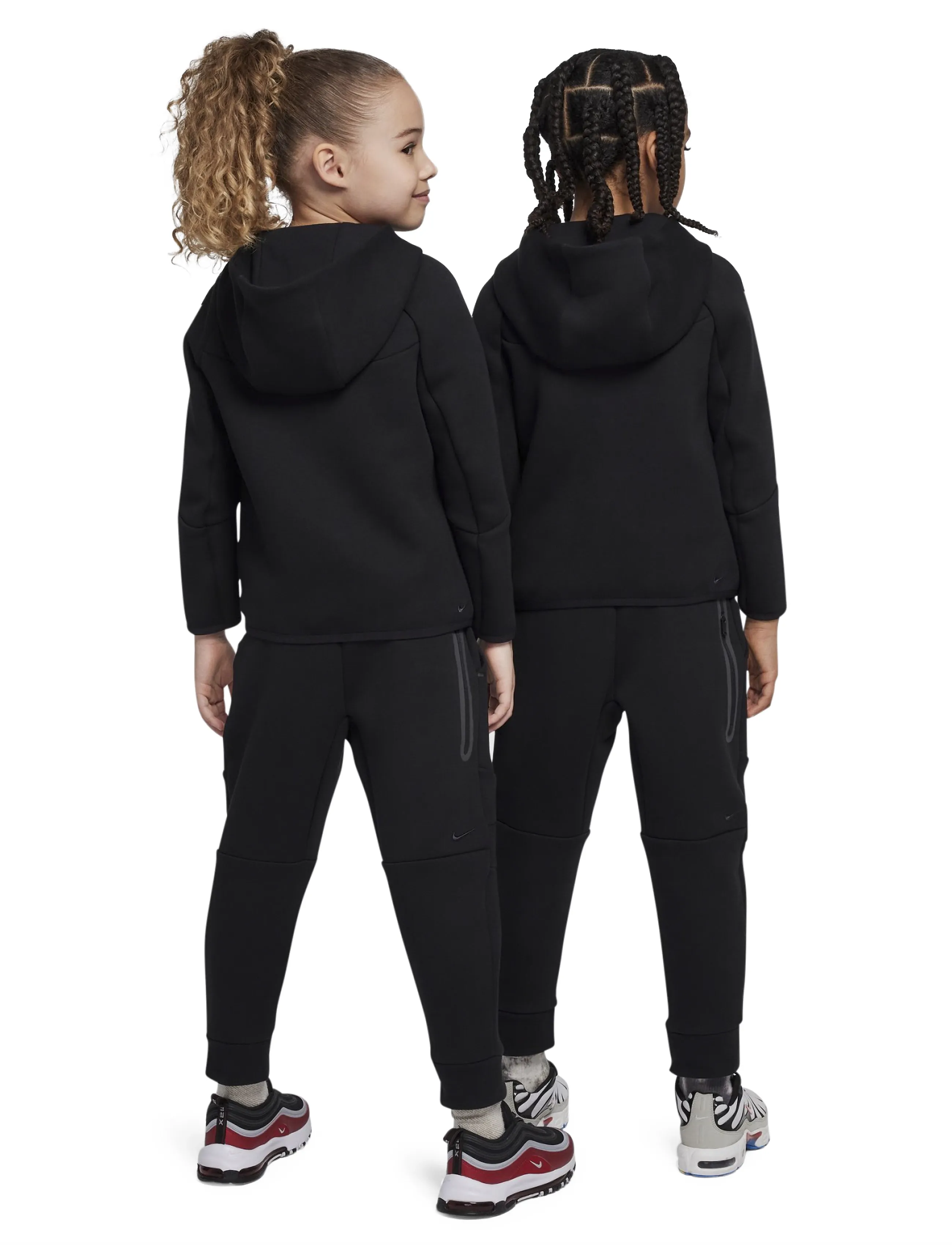 Nike - Nike Sportswear Tech Fleece Set - tracksuits & 2-piece sets - black - 3