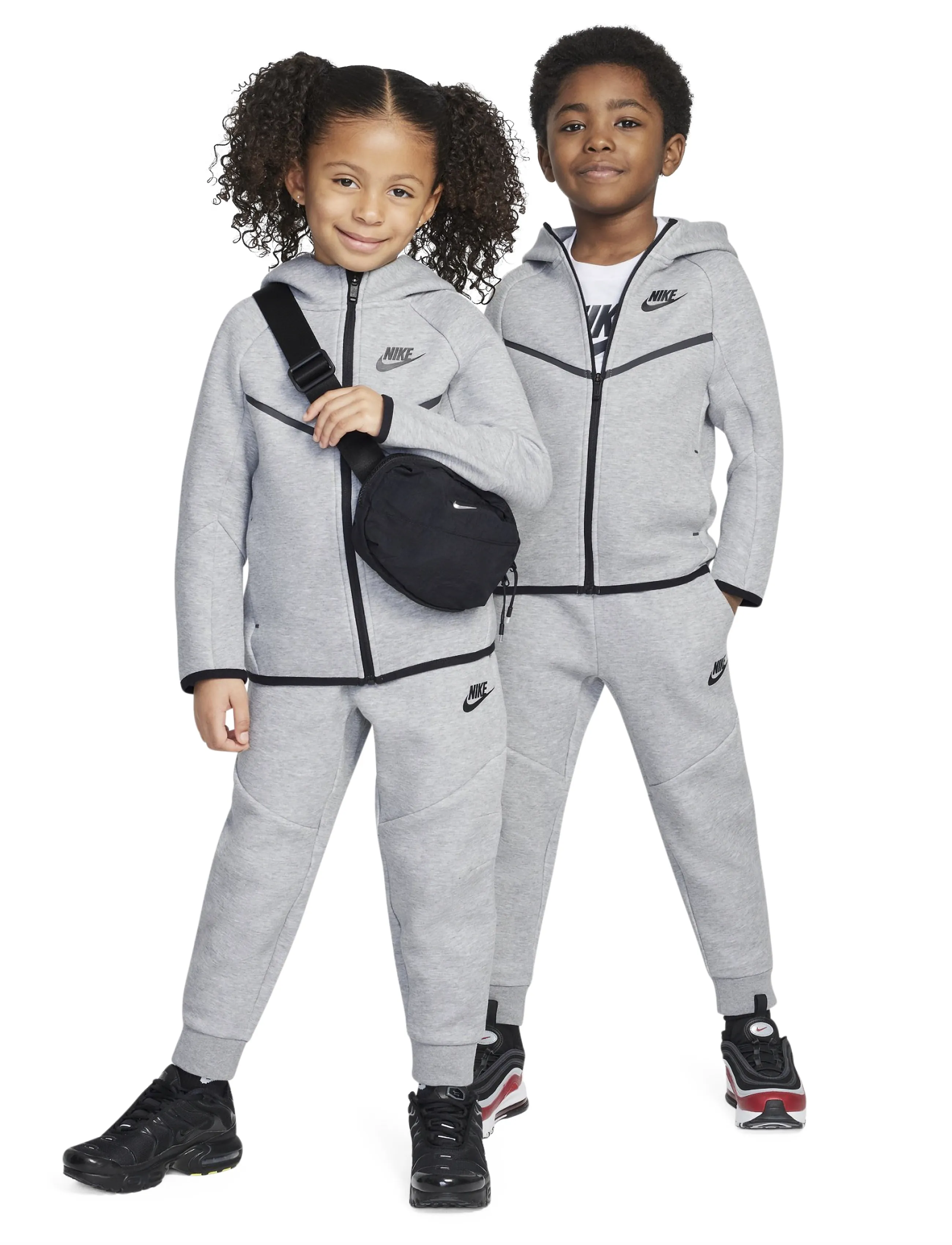 Nike Nike Sportswear Tech Fleece Set - Sets - DK. GREY HEATHER / grey