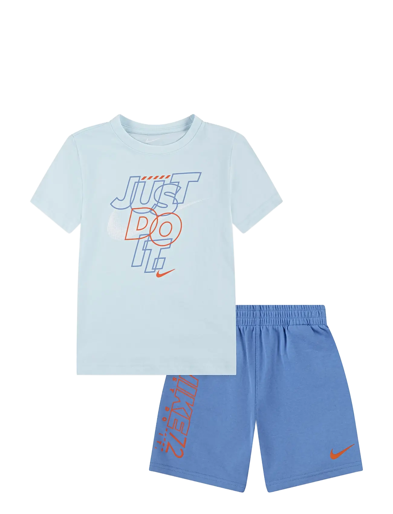 Nike NIKE KNIT SHORT SET - Kleidung - BLUE BEYOND / blue