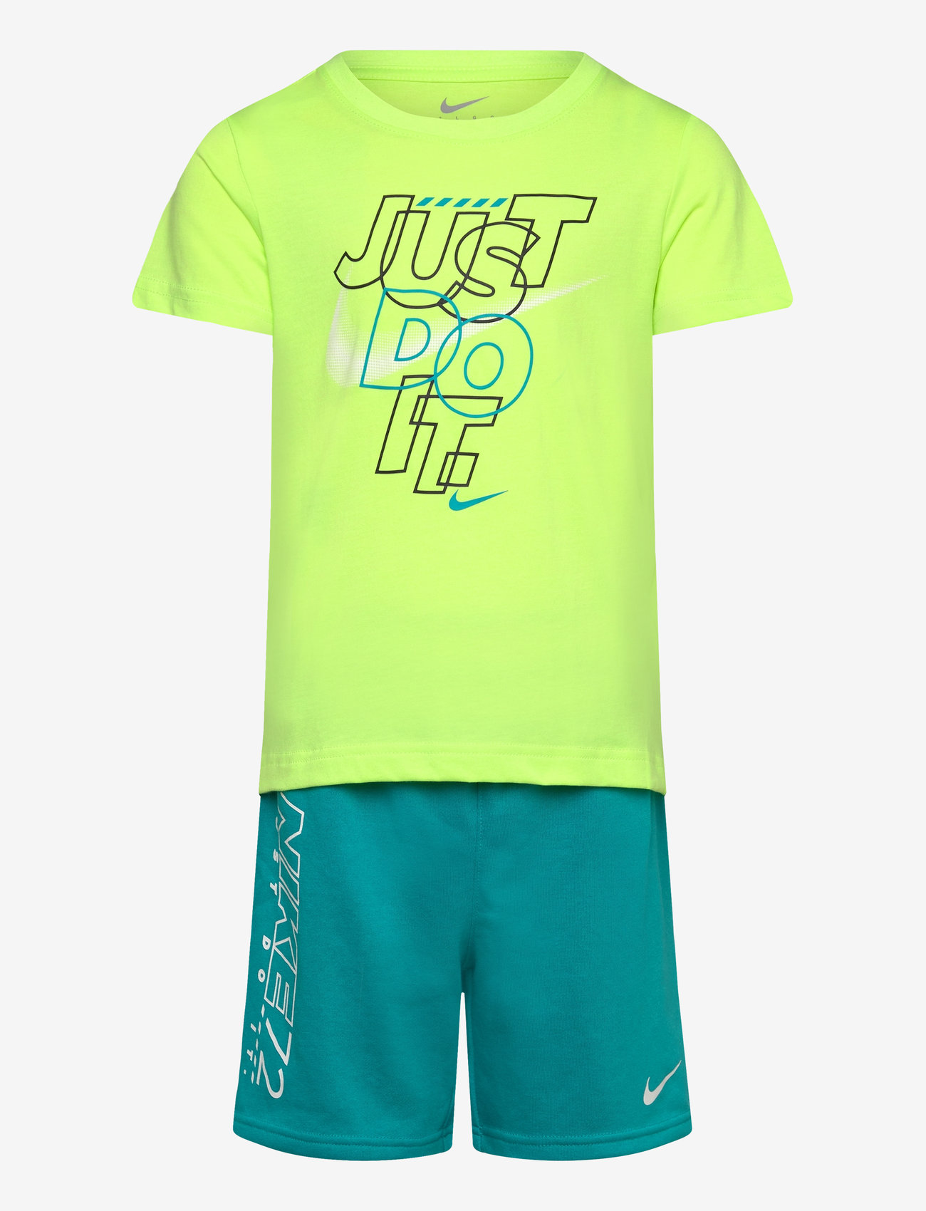 Nike - KS-KNIT SHORT SET - 2-osalised komplektid - dusty cactus - 0