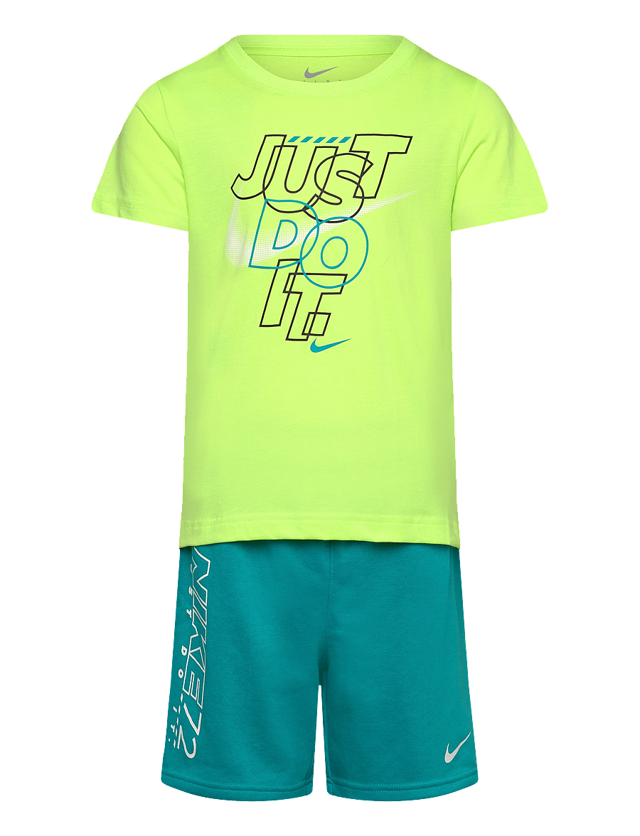 Nike - NIKE KNIT SHORT SET - 2-teilige sets - dusty cactus - 0
