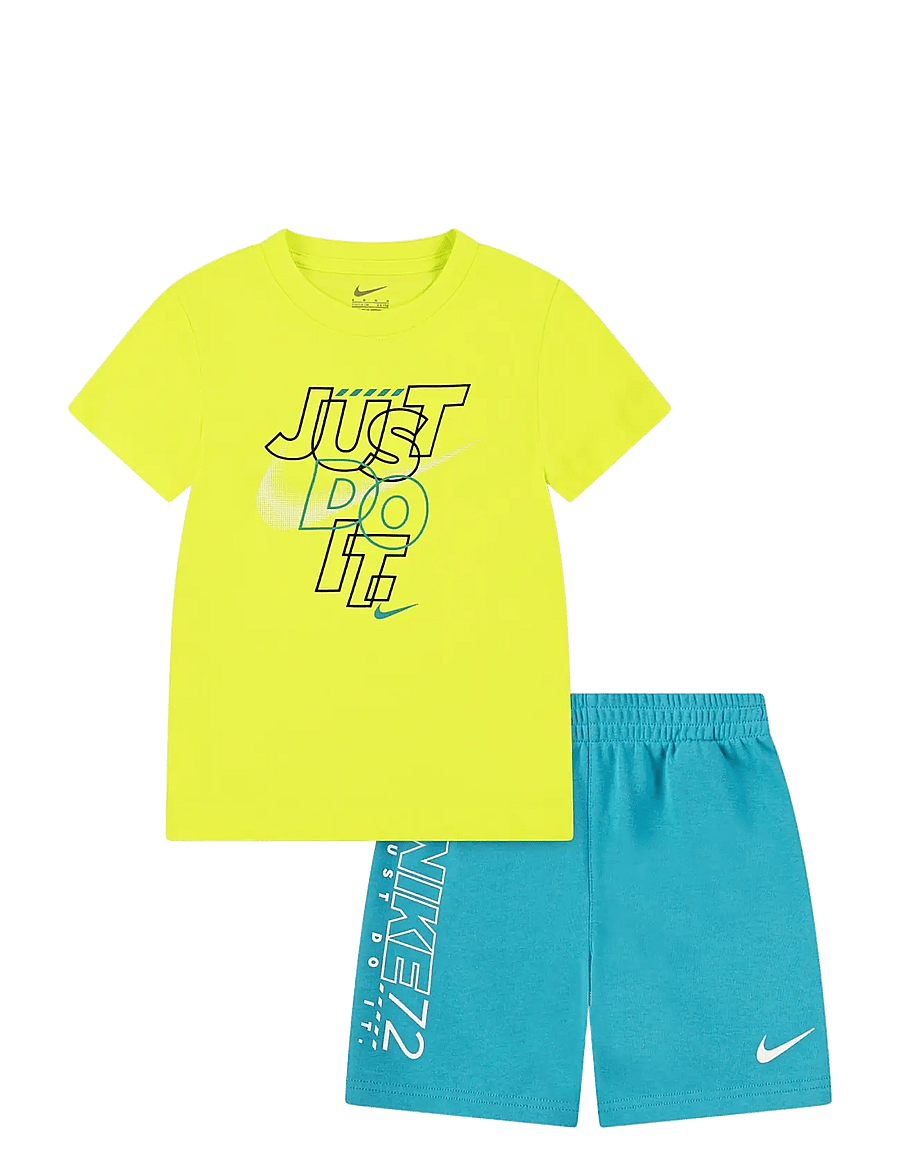Nike - NIKE KNIT SHORT SET - 2-teilige sets - dusty cactus - 0