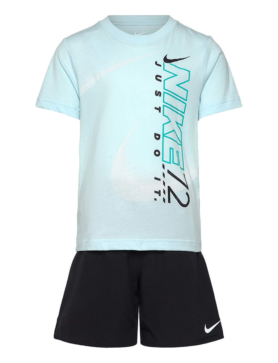 Nike - NIKE RHYTHM SHORT SET - 2-teilige sets - black - 0