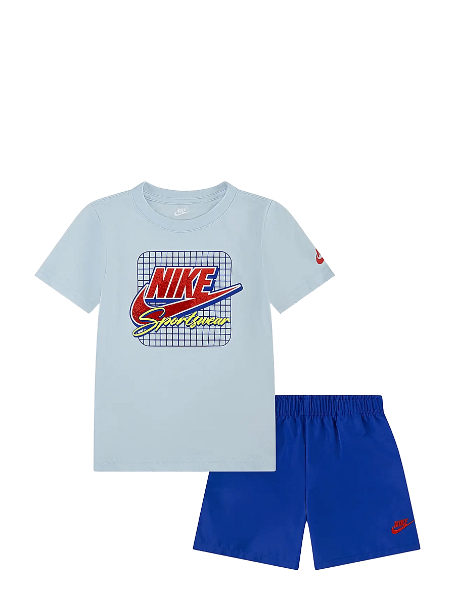 Nike - NIKE SPORTSWEAR TAFFETA SHORT SET - kaksiosaiset setit - game royal - 0