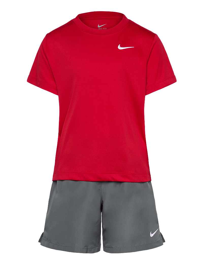 Nike - WS-WOVEN SHORT SET - smoke grey - 0