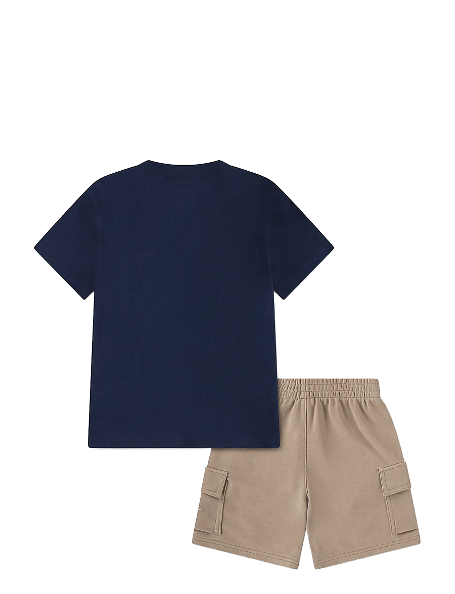Nike - Nike Sportswear Tee & Short Set - 2-teilige sets - beige - 1