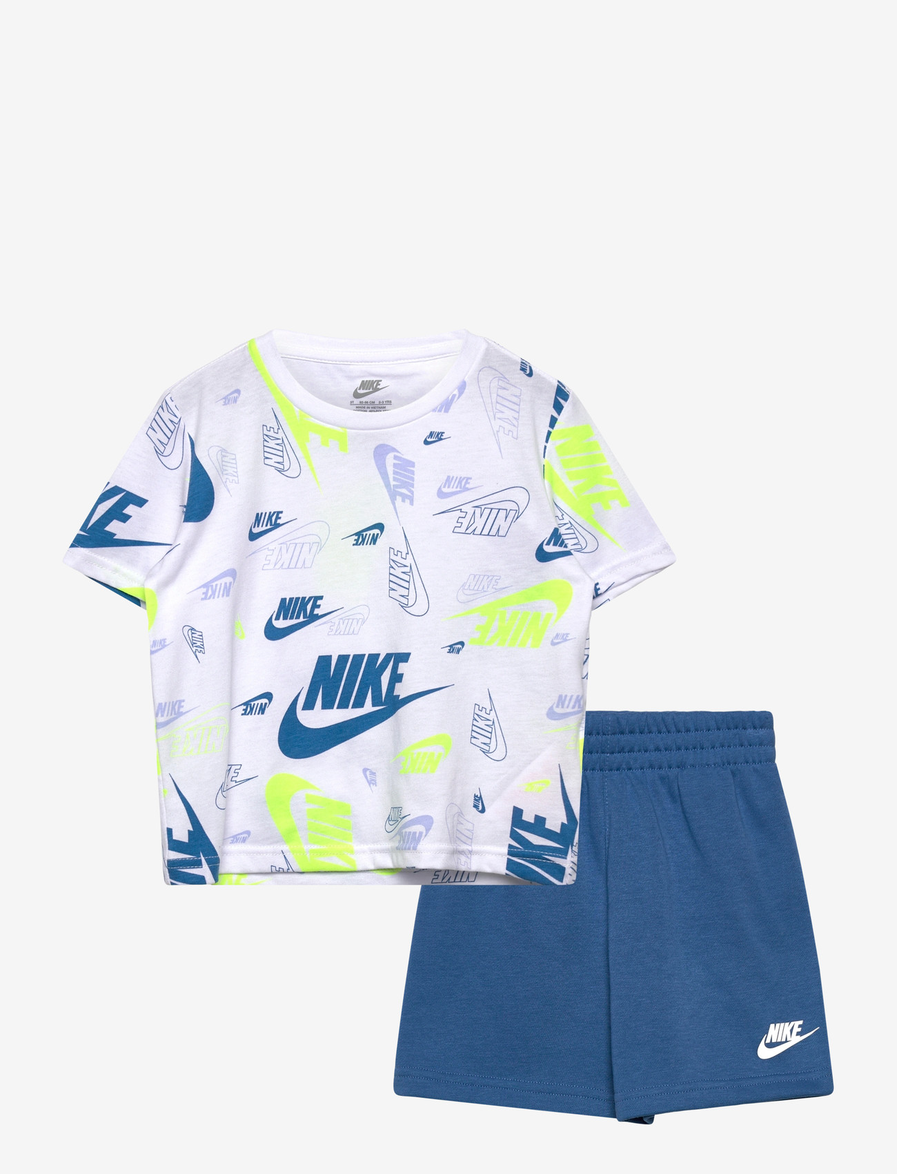 Nike - Nike Sportswear set with Short  - sportstoppe - blue - 0