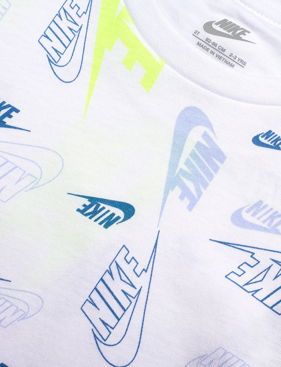 Nike - Nike Sportswear set with Short - sporttoppar - blue - 2
