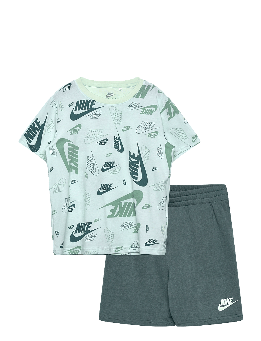 Nike - Nike Sportswear set with Short - sportoberteile - grey - 0