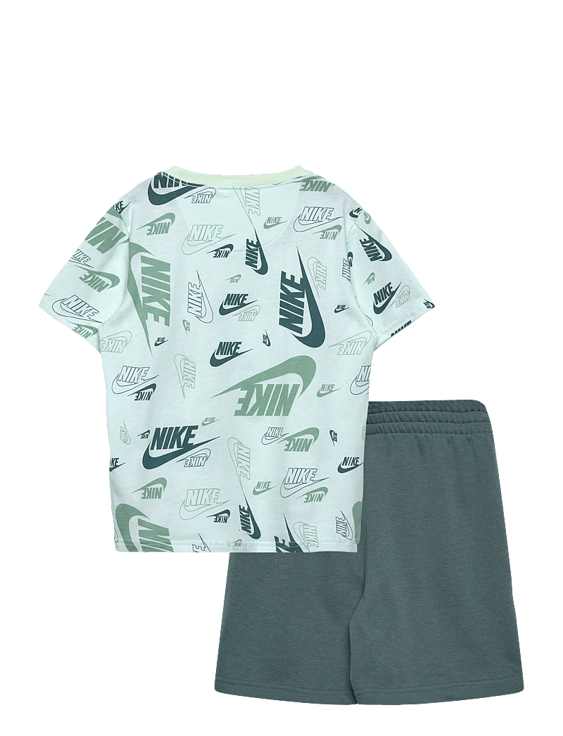 Nike - NKN N NSW AOP LT WT FT SHORT S - sports tops - grey - 1