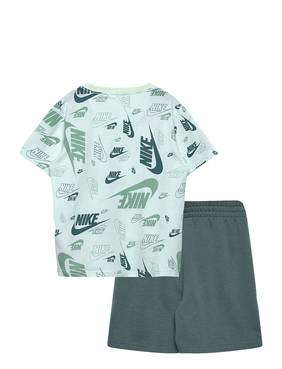 Nike - Nike Sportswear set with Short - sportoberteile - grey - 1