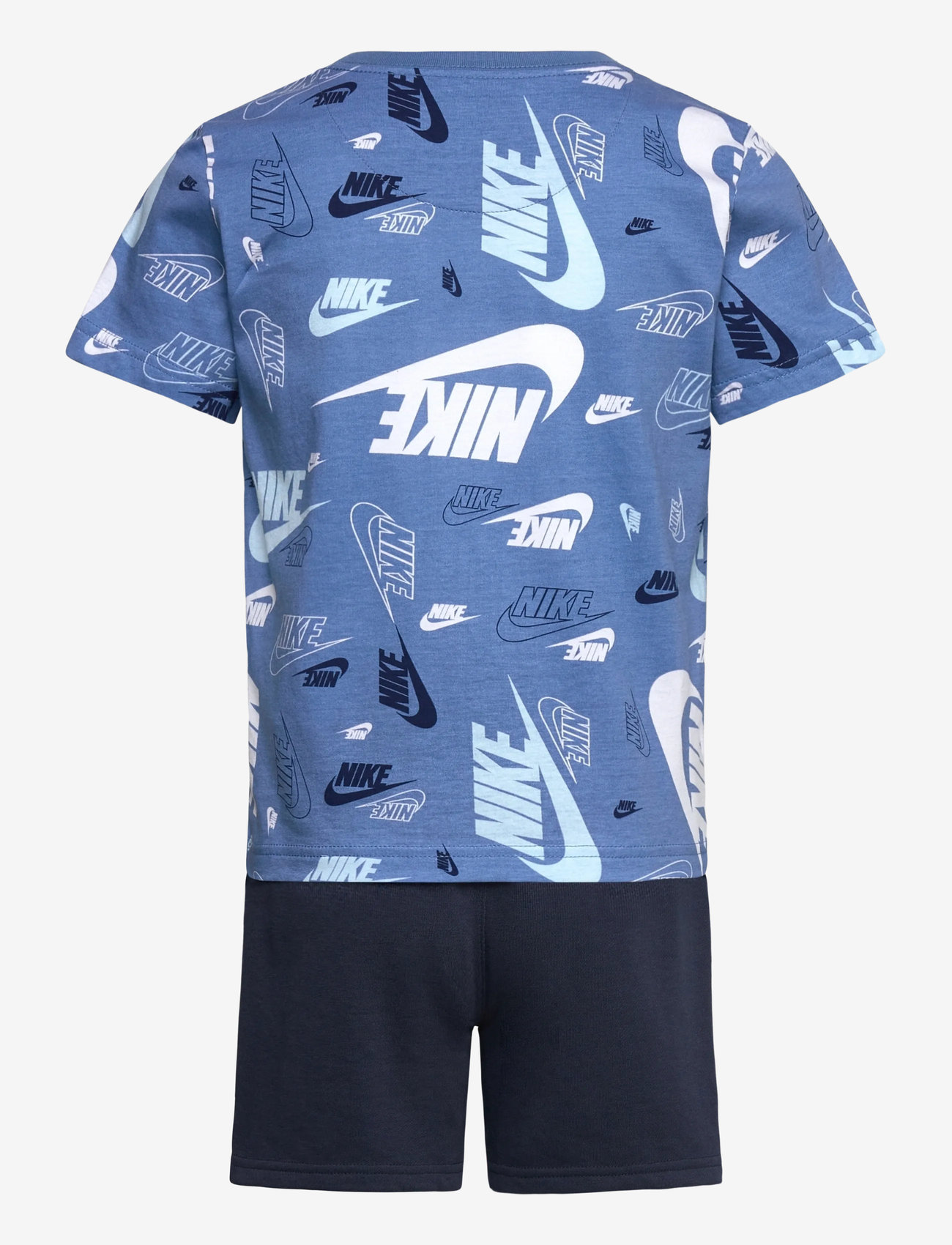 Nike - NKN N NSW AOP LT WT FT SHORT S - topy sportowe - midnight navy - 1