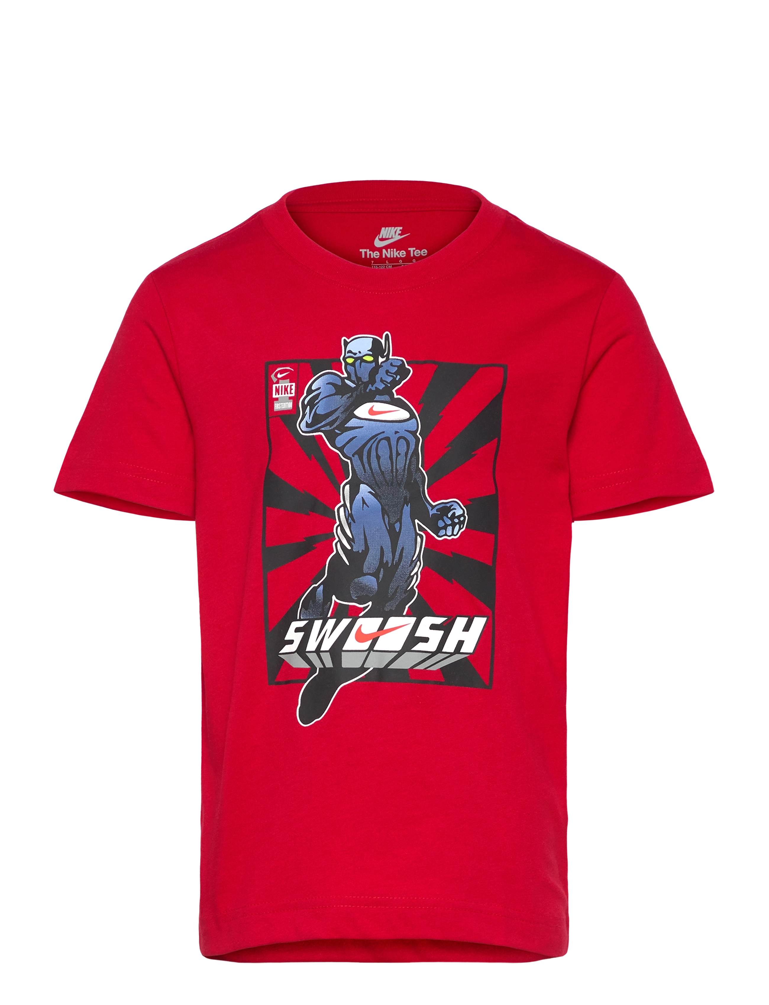 NIKE Nike Swooshman Tee Rot - 92/98 - Kinder