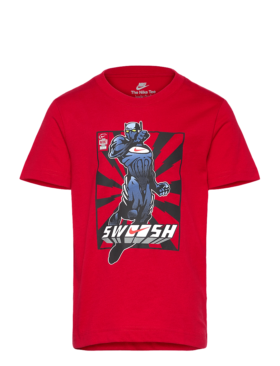 Nike - NIKE SWOOSHMAN TEE - stutterma bolir - university red - 0