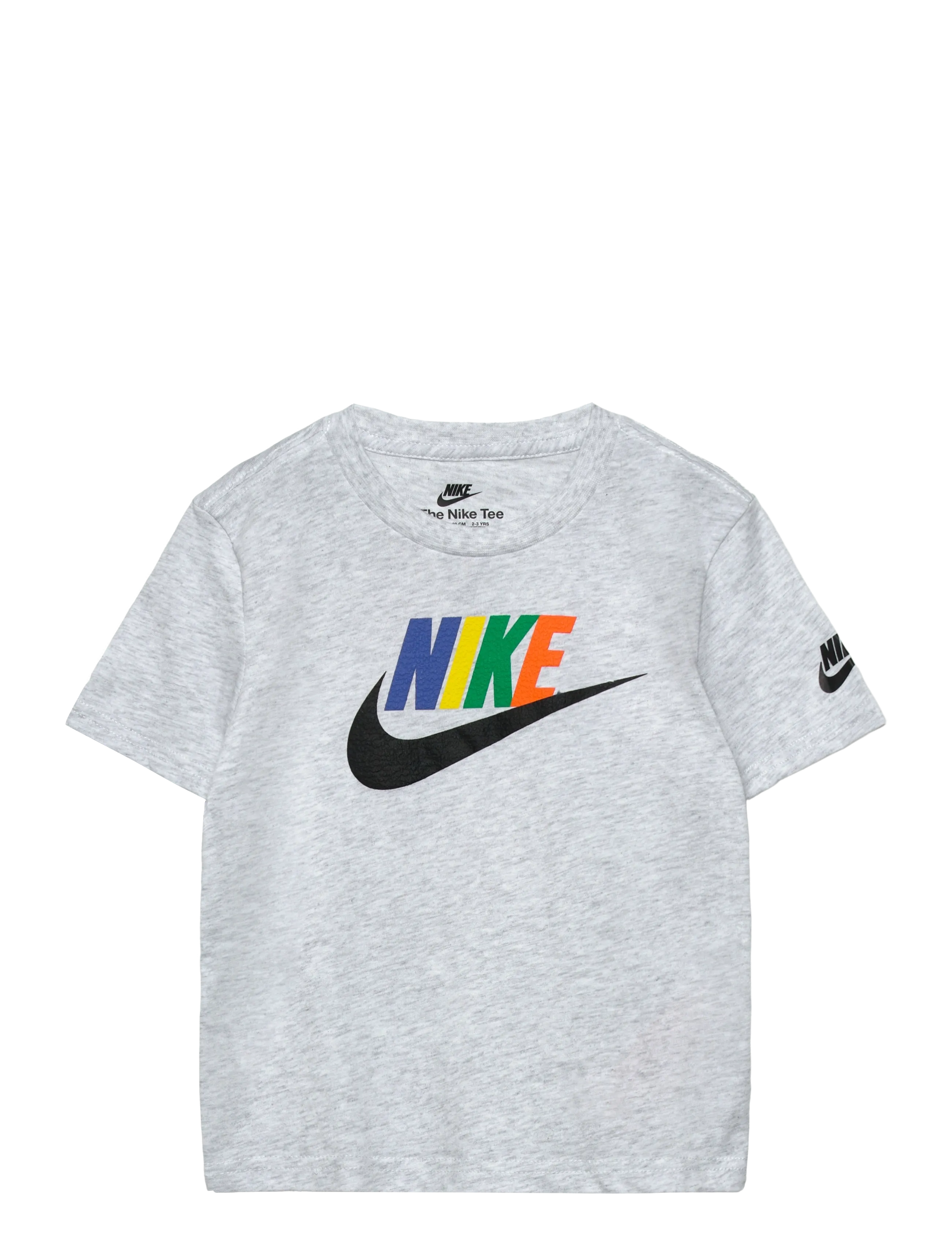Nike KT-S/S KNIT TOP - Oberteile - BIRCH HEATHER / grey