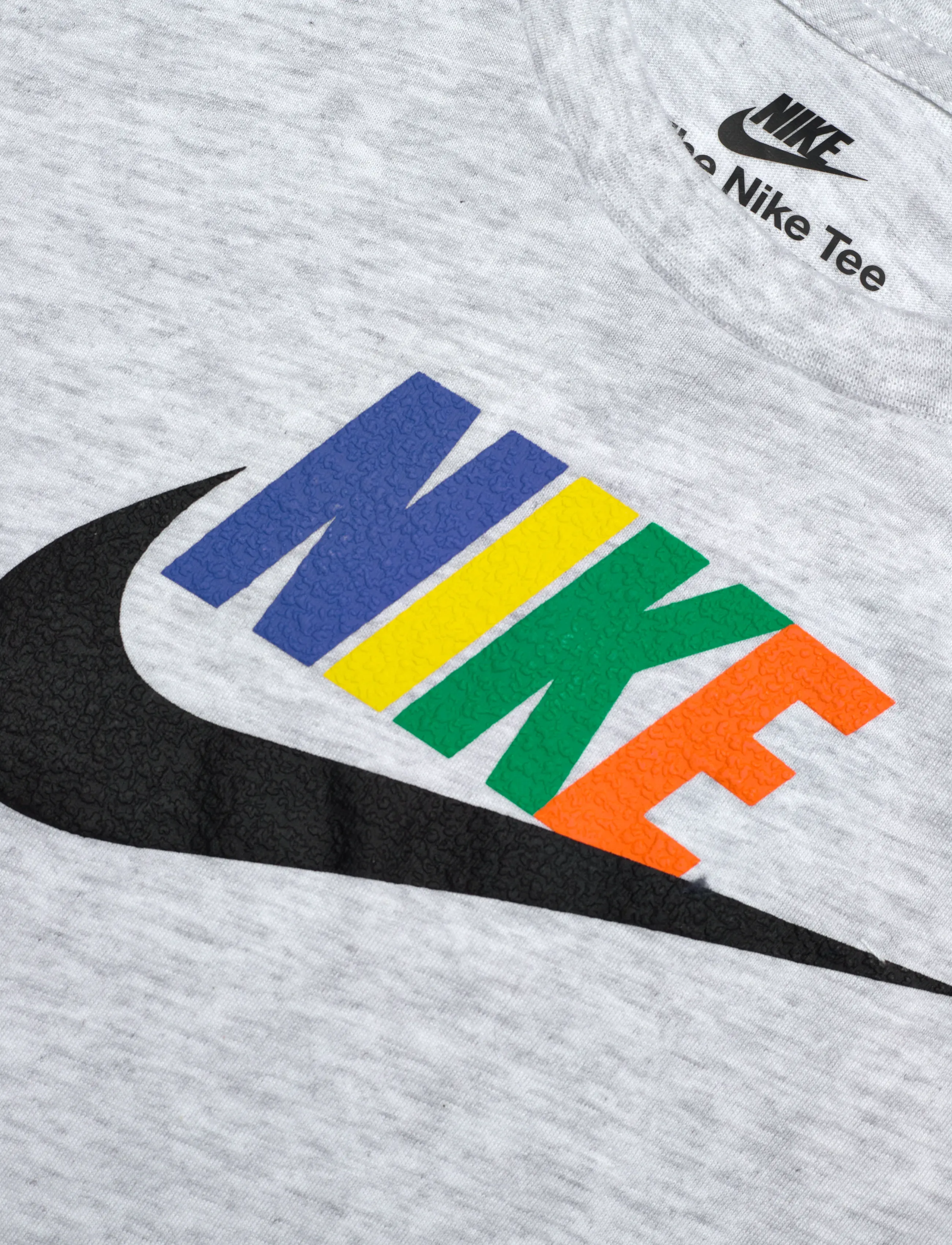 Nike - KT-S/S KNIT TOP - lühikeste varrukatega t-särgid - birch heather - 2