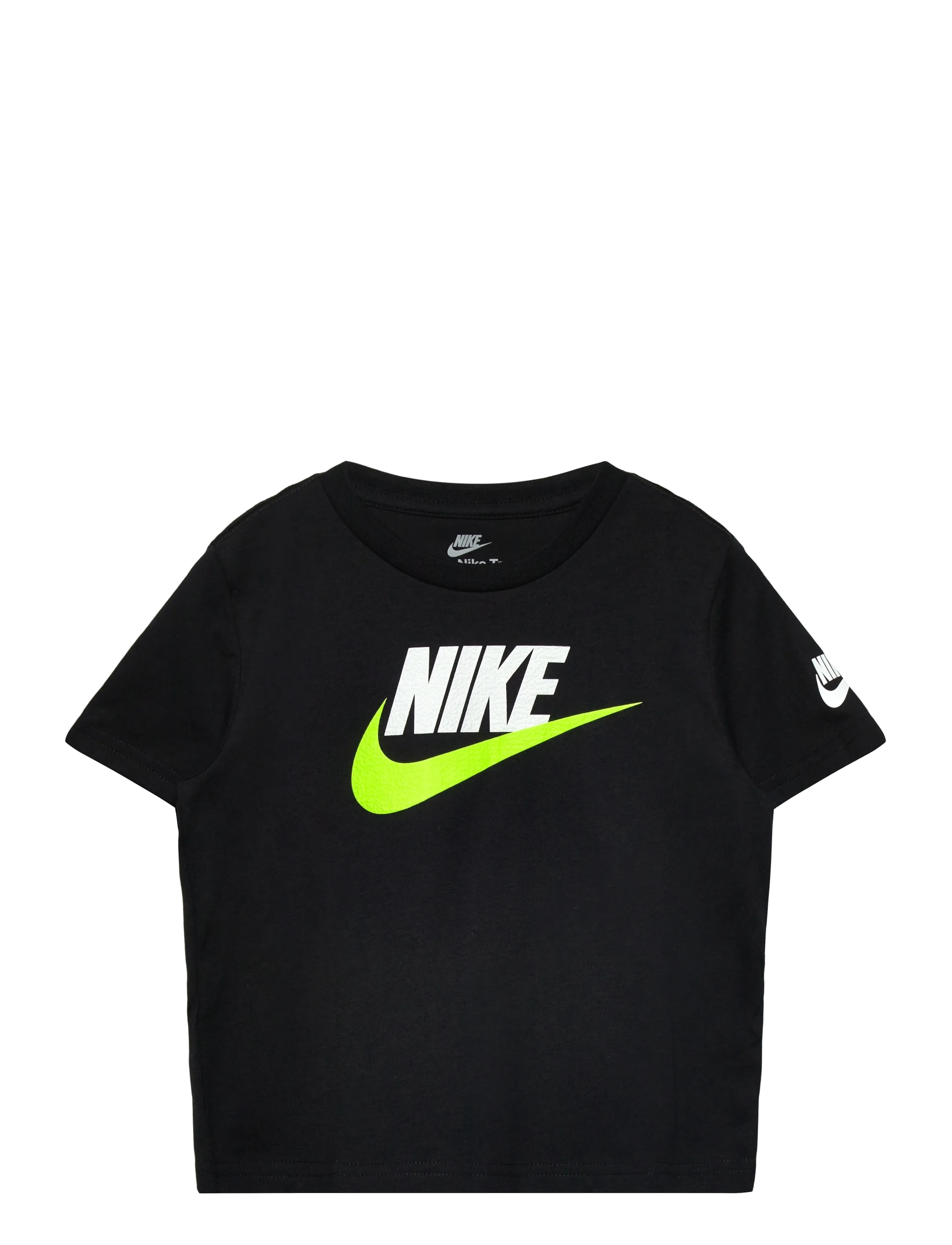 Nike Nike Knit Top, 98/104, Black, T-Shirts > Kortærmede, Børn