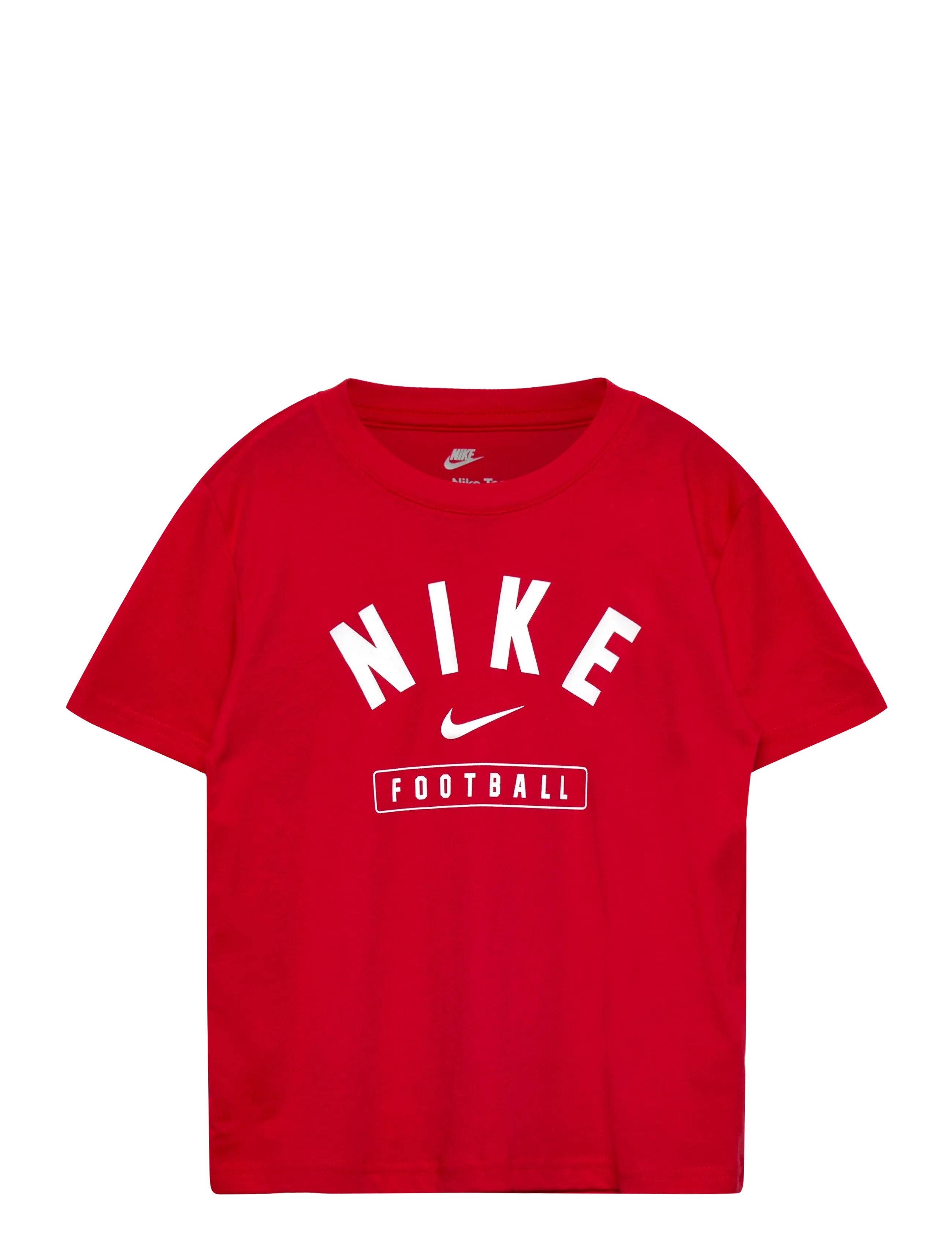 Nike Football Sport Tee, Børn, Fodbold T-Shirt, Rød, Str: 116/122