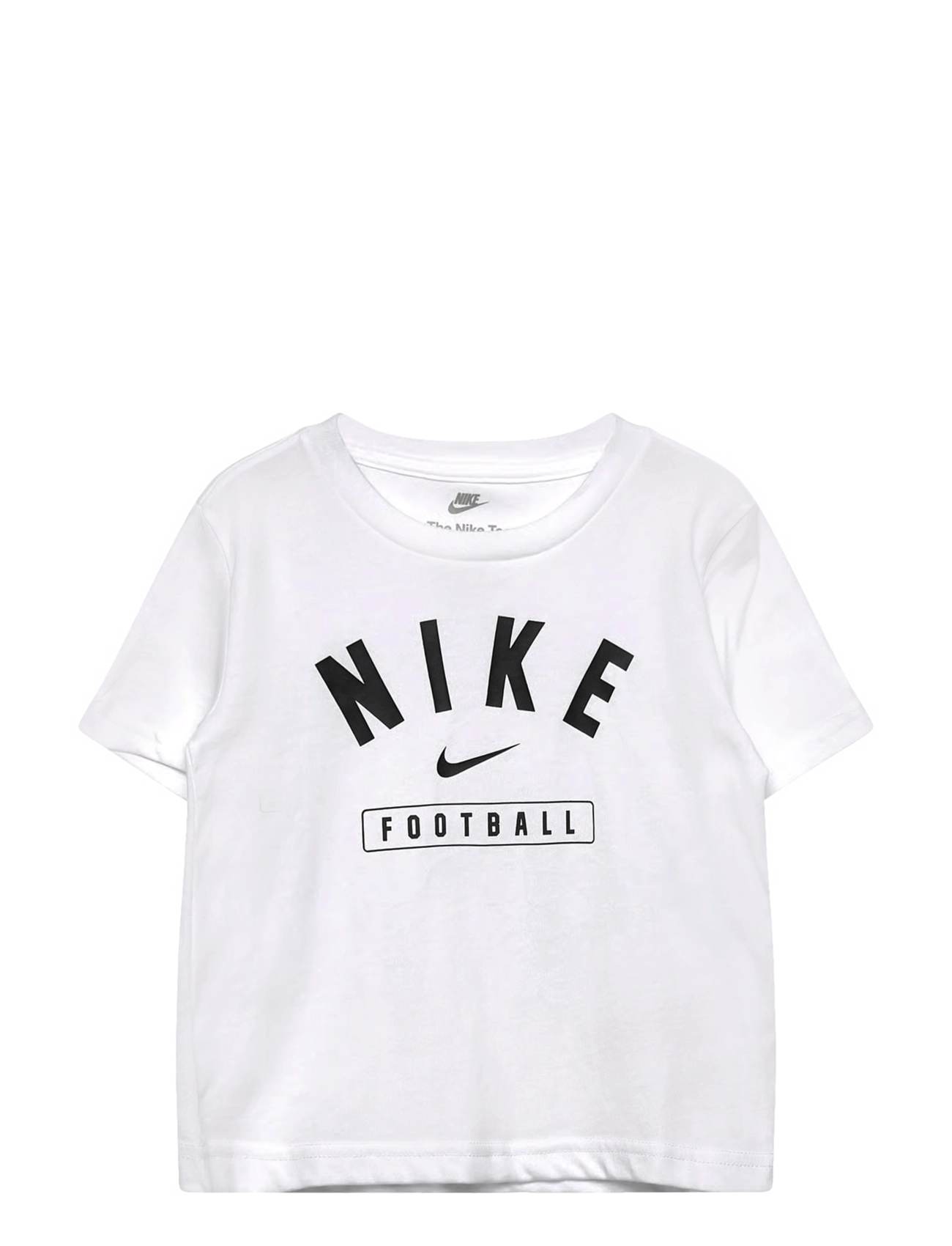 Nike Football Sport Tee, Børn, Fodbold T-Shirt, Hvid, Str: 104/110