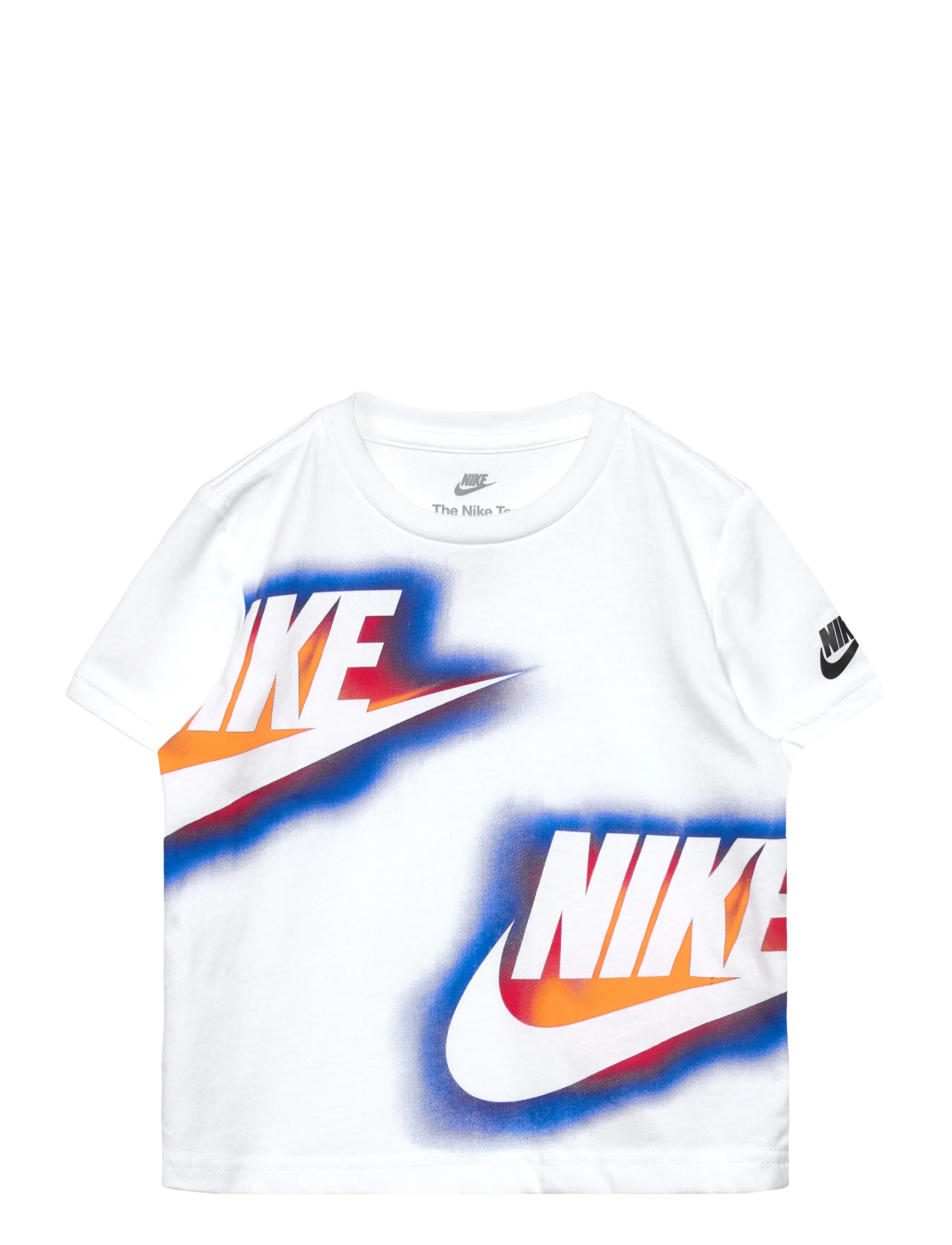 Nike TE-S/S TEE - Riided - WHITE / white