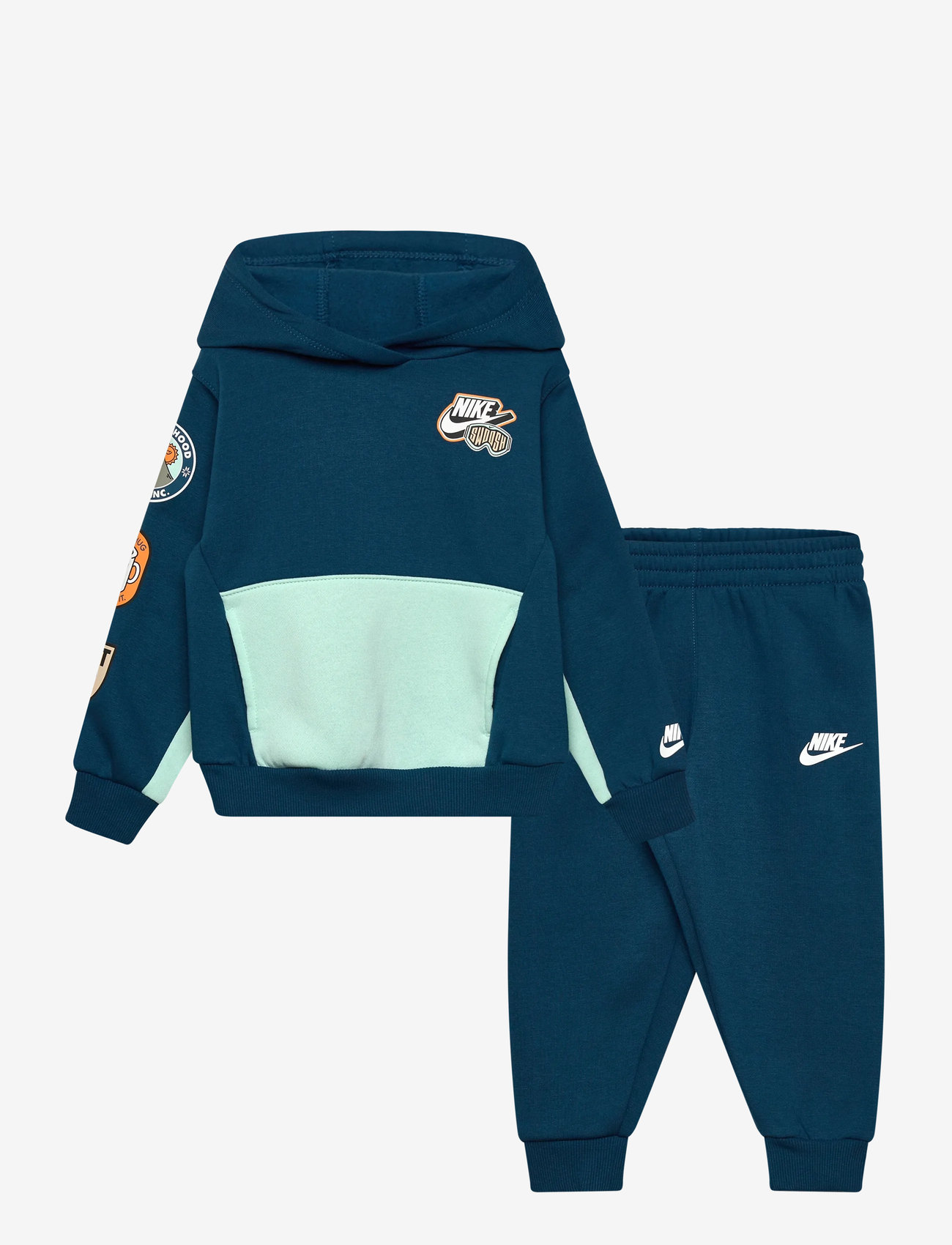 Nike - F8-FLEECE PANT SET - trainingsanzug - blue - 0