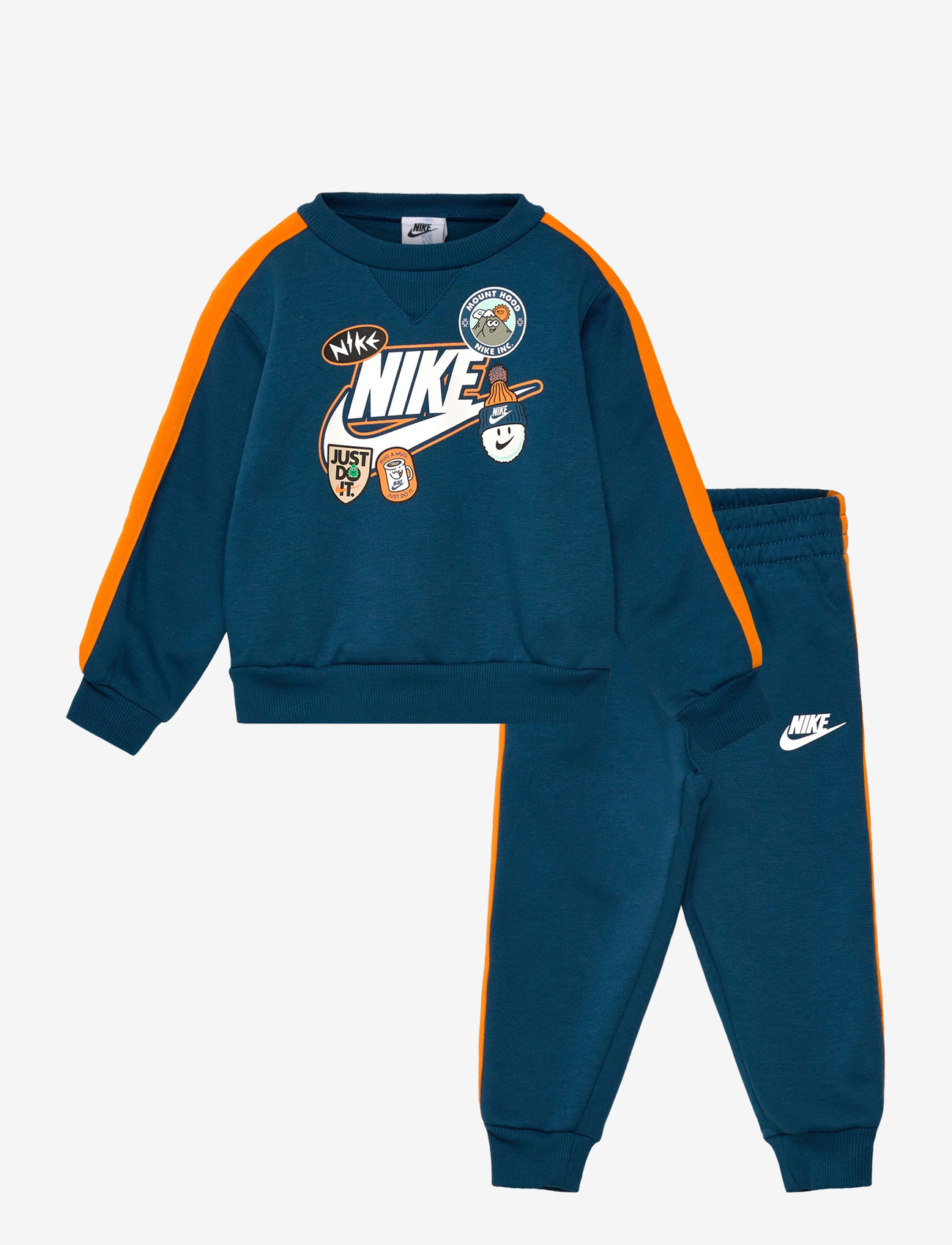 Nike - F8-FLEECE PANT SET - trainingsanzug - blue - 0