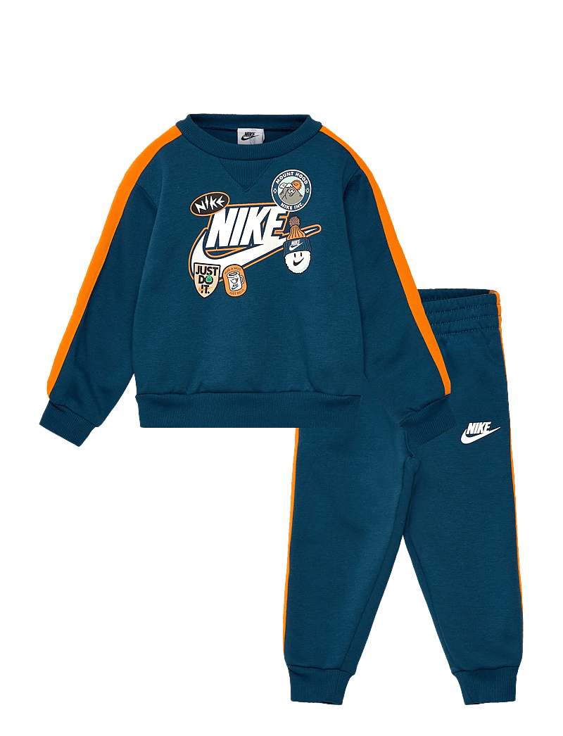 Nike - F8-FLEECE PANT SET - trainingsanzug - blue - 0