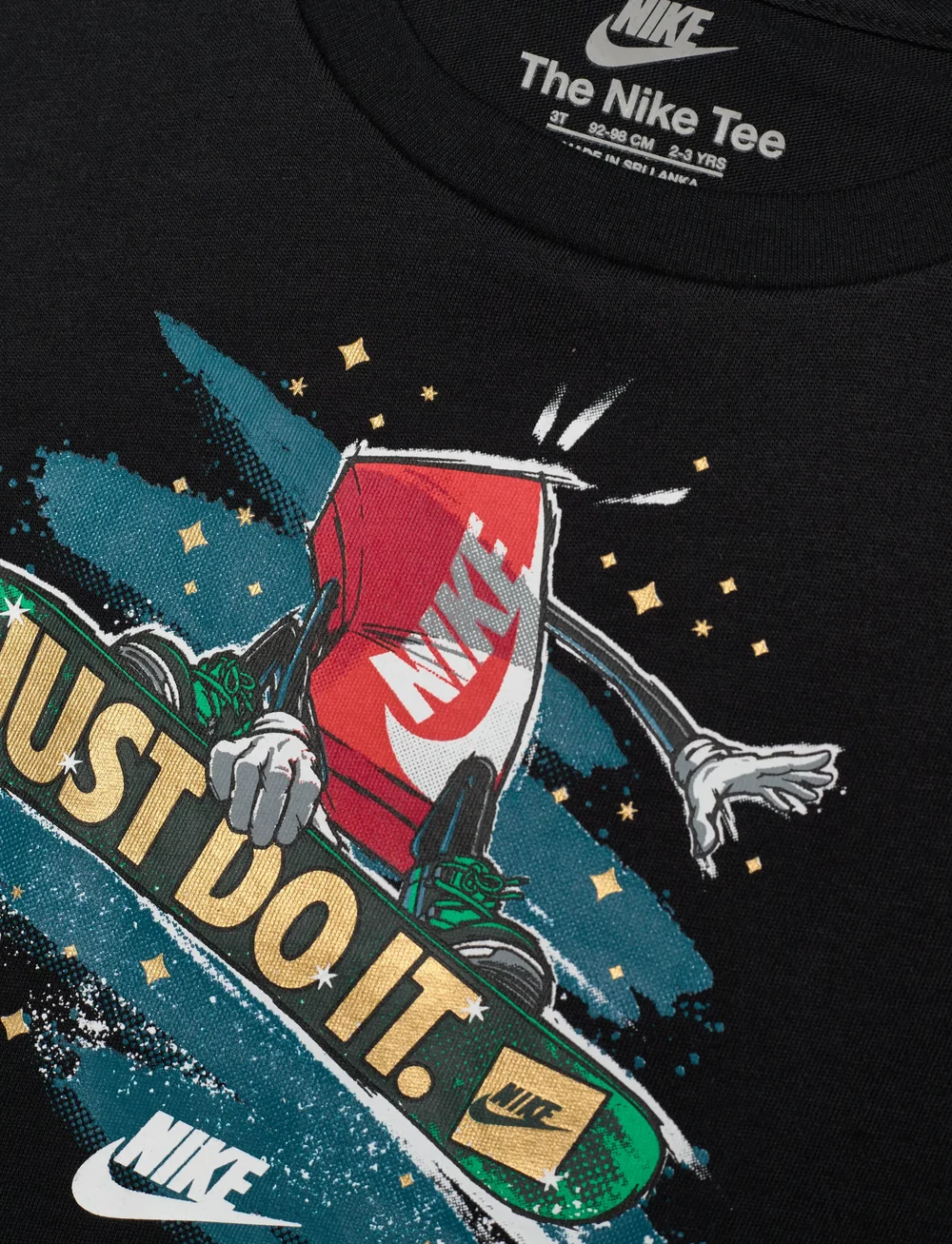 Nike - TE-S/S TEE - kurzärmelig - black - 2