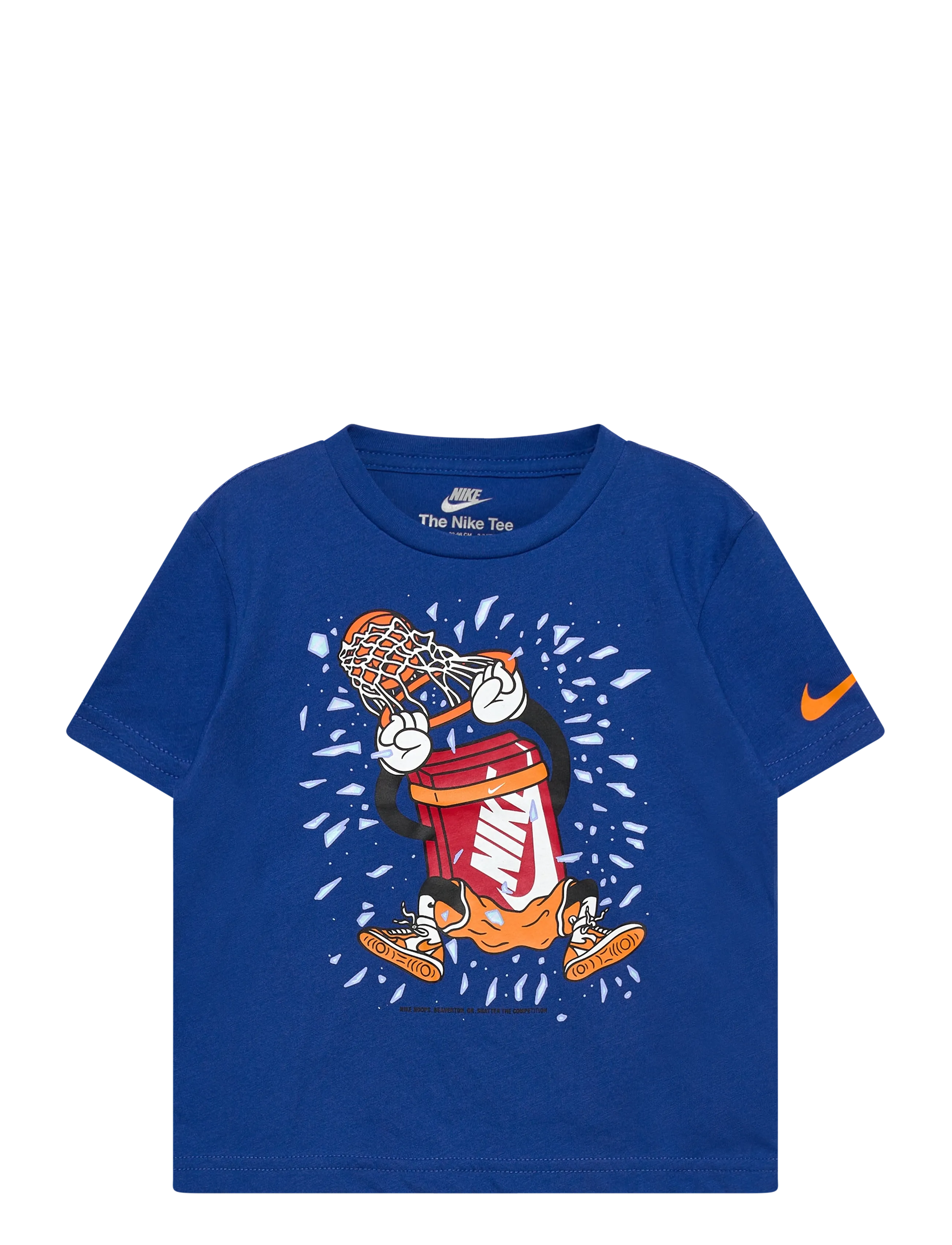 Nike TE-S/S TEE - Back to school - PINK / blue