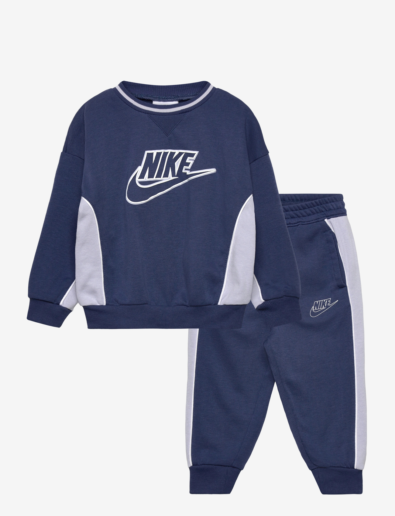 Nike - T8-FRENCH TERRY PANT SET - joggingset & tvådelade set - mystic navy - 0