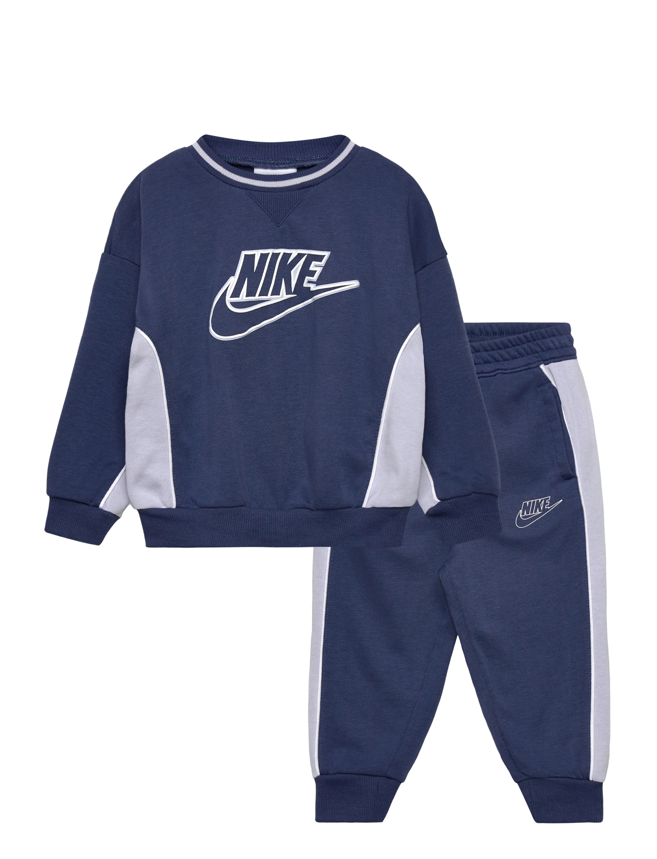 Nike T8-FRENCH TERRY PANT SET - Sæt - MYSTIC NAVY / navy