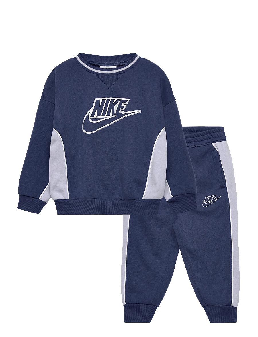 Nike - NIKE FRENCH TERRY PANT SET - trainingsanzug - mystic navy - 0