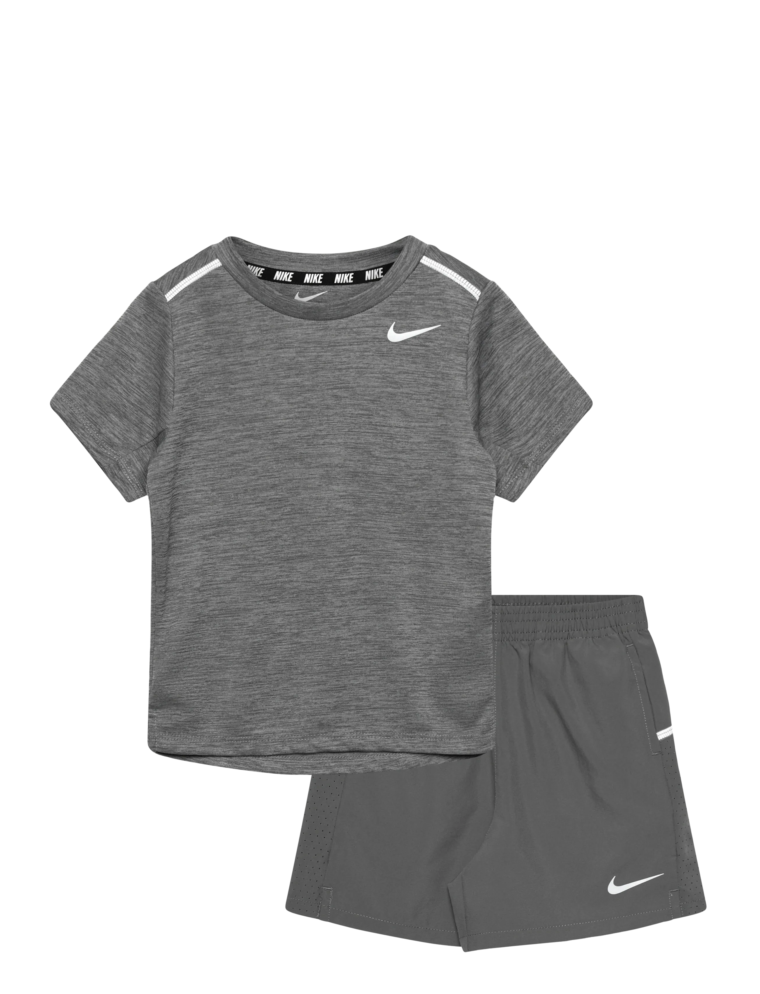 Nike WS-WOVEN SHORT SET - View all - SMOKE GREY / grey