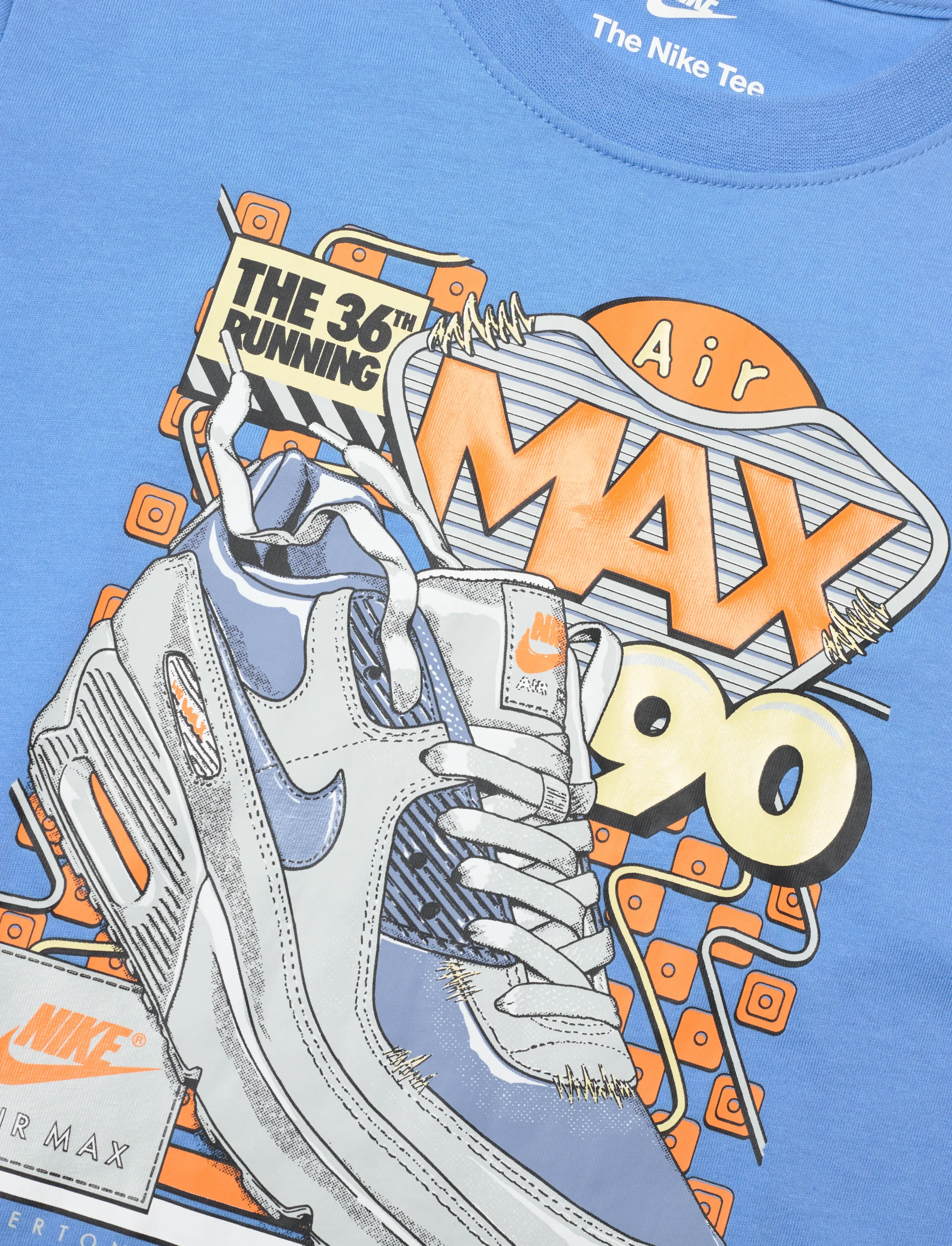 Nike - TE-S/S TEE - lühikeste varrukatega t-särgid - university blue - 2