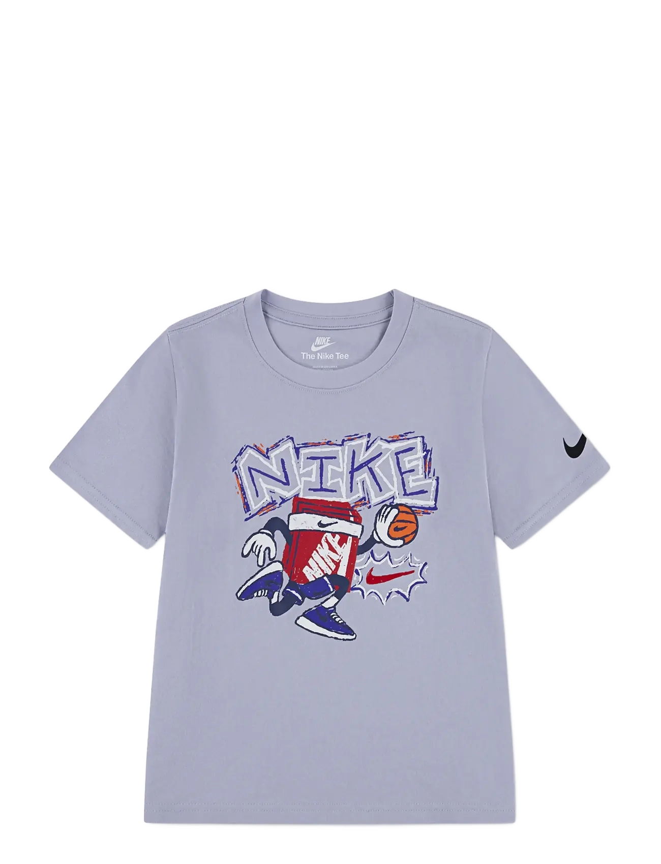 Nike NIKE CHALKY BOXY BBALL TEE - Alles anzeigen - GREY / grey