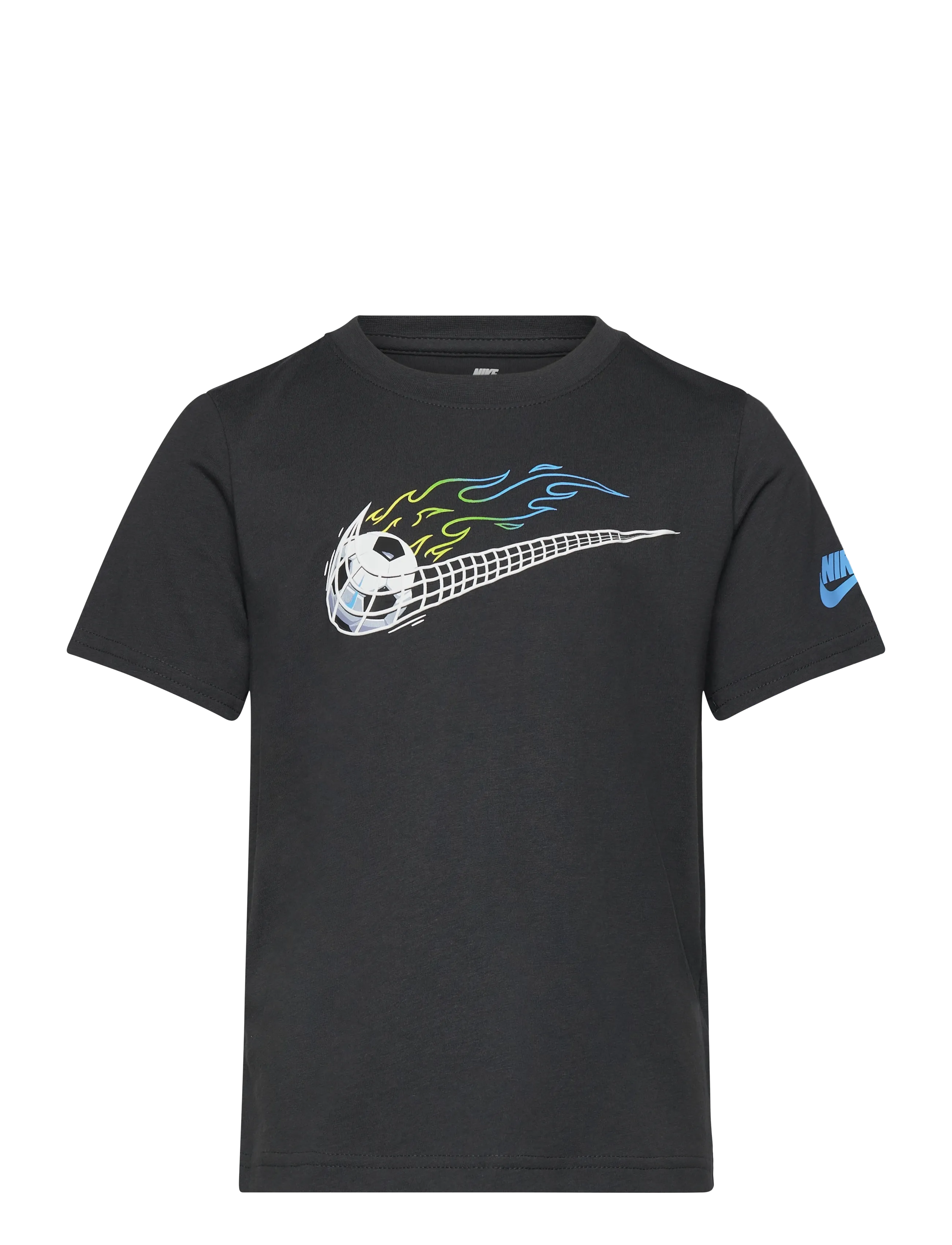 NIKE Nike Soccer Swoosh Tee Grau - 98/104 - Kinder
