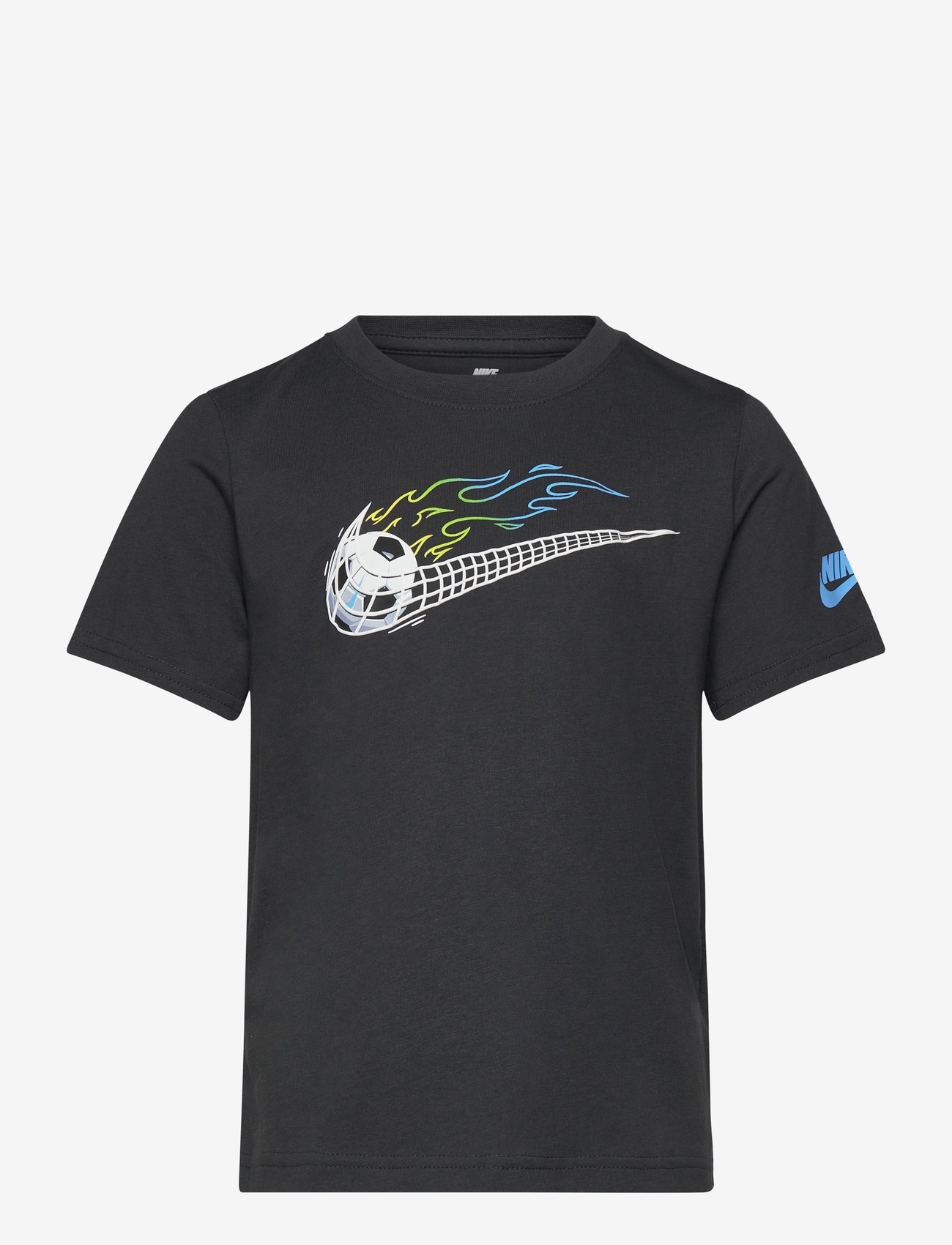 Nike - NKB SOCCER SWOOSH TEE - kurzärmelig - dk smoke grey - 0