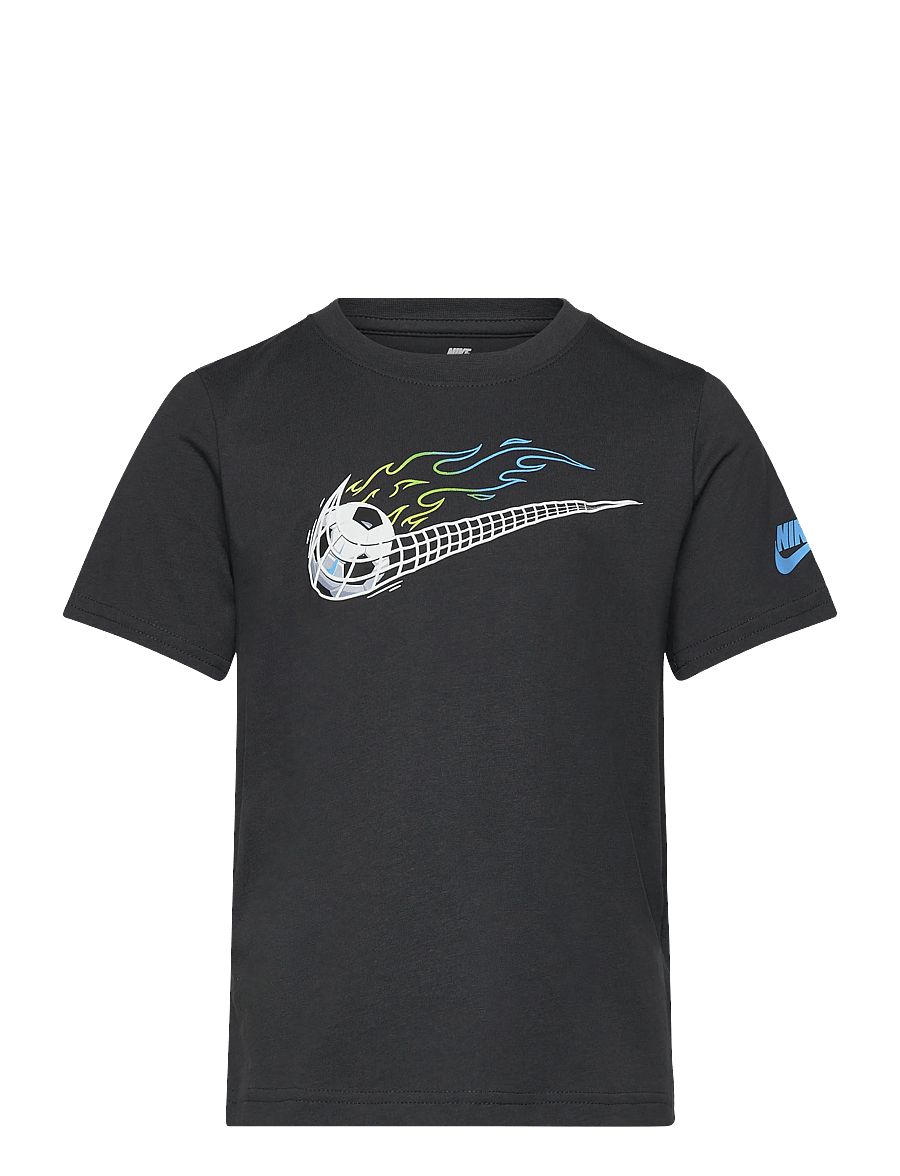 Nike - NIKE SOCCER SWOOSH TEE - kortermede t-skjorter - dk smoke grey - 0
