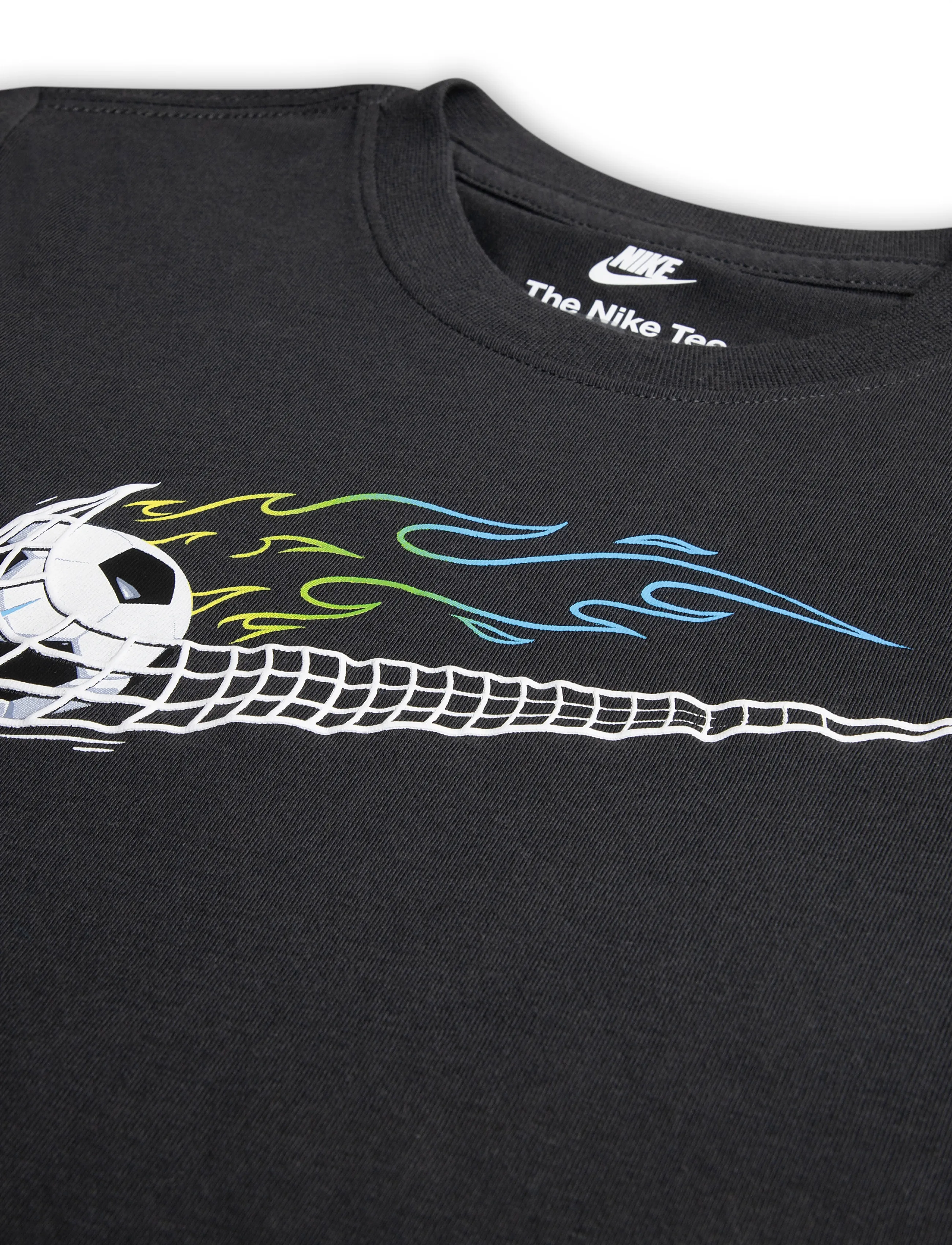 Nike - NIKE SOCCER SWOOSH TEE - sügisesed riided - dk smoke grey - 2
