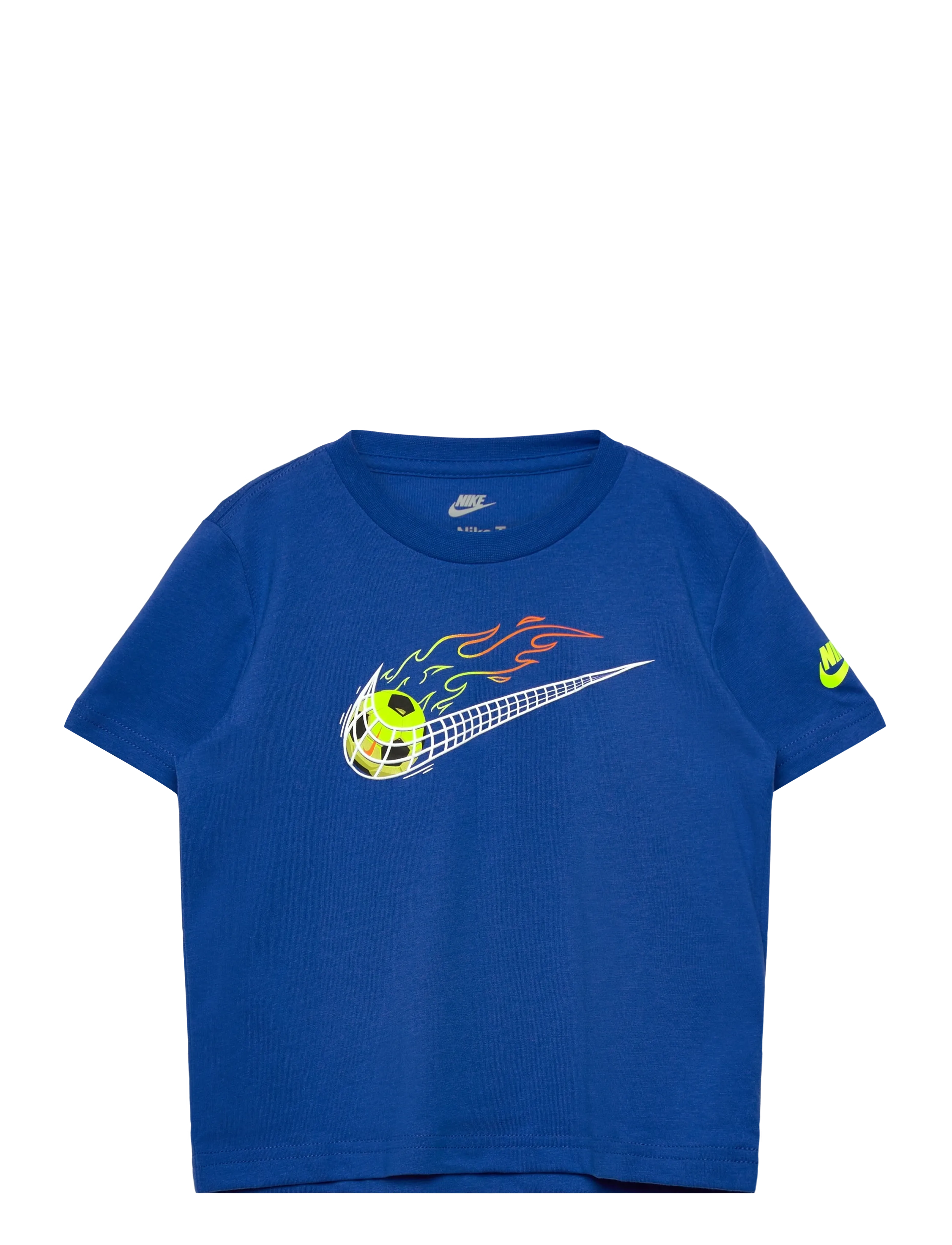 NIKE Nike Soccer Swoosh Tee Blau - 98/104 - Kinder