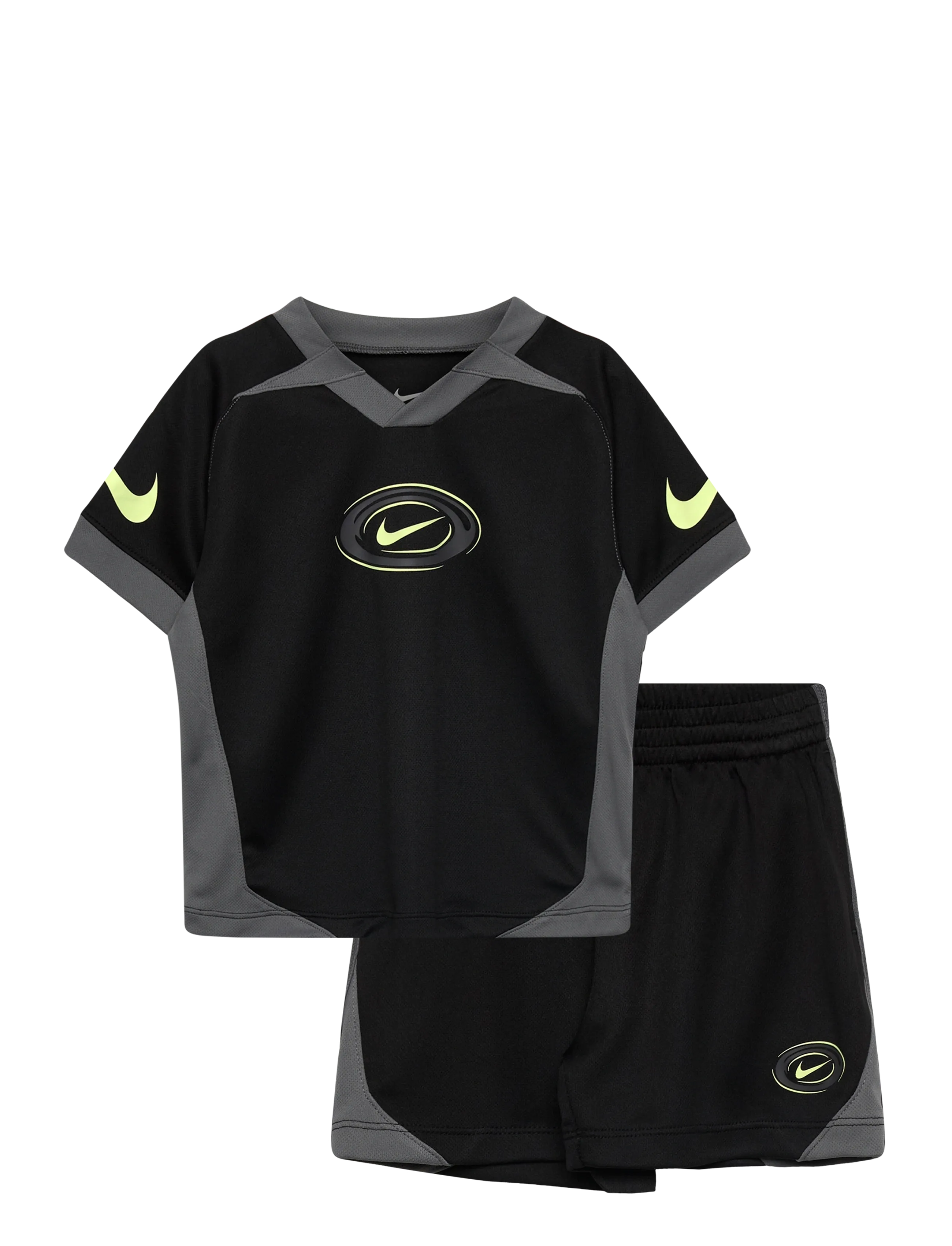 Nike NKB B NK DF SWOOSH LOVE SHORT - Sæt - BLACK / black