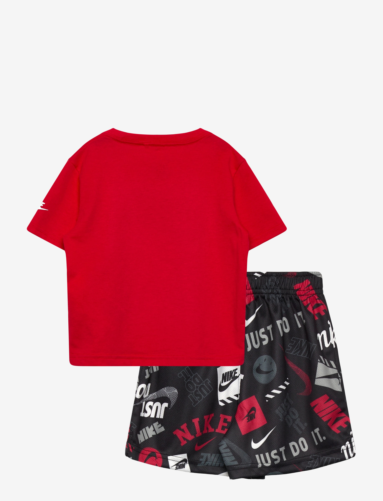 Nike - NKB B NSW ITZ AOP SHORT SET - zestaw 2 szt. - black - 1