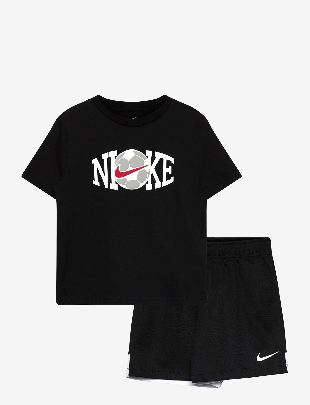 Nike - NKB B NK SOCCER GFX SHORT SET - 2-teilige sets - black - 0