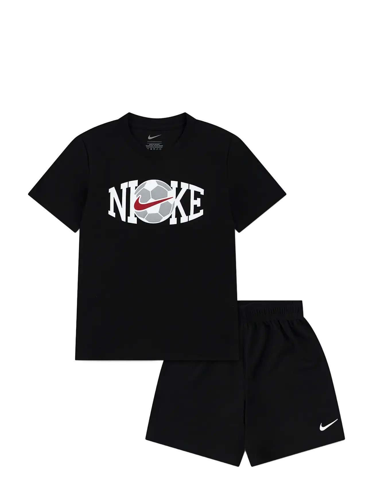 Nike Soccer Gfx Short Set, Fußball Grafik Shorts Set, Schwarz, Gr: 116/122