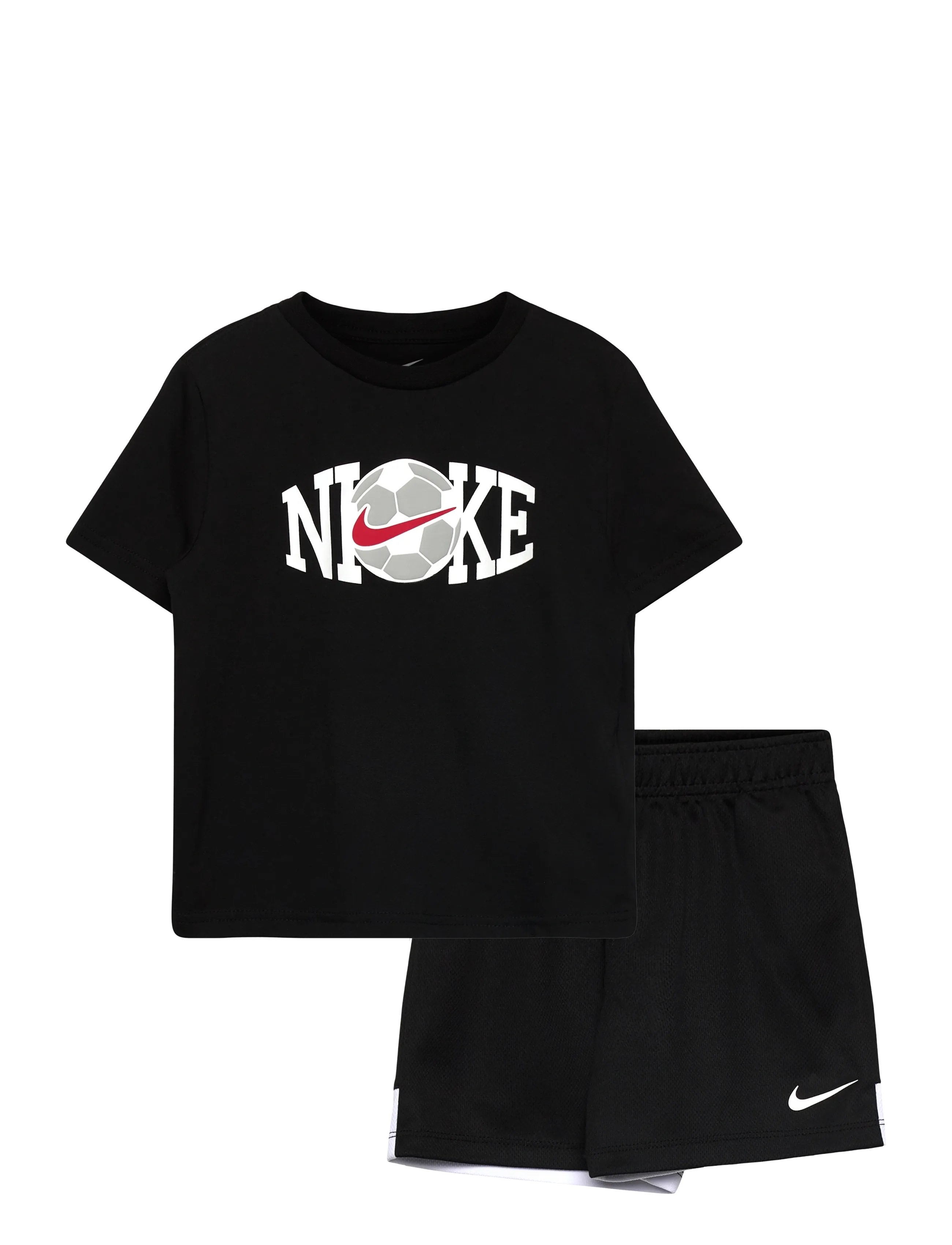 Nike NKB B NK SOCCER GFX SHORT SET - Sets - BLACK / black