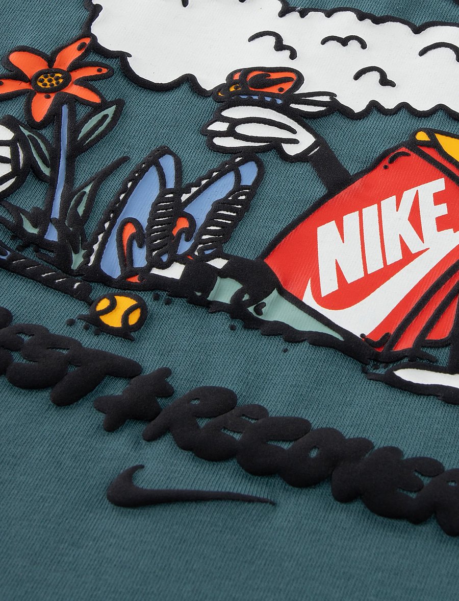 Nike - NIKE REST AND RECOVERY TEE - sporttoppar - grey - 2