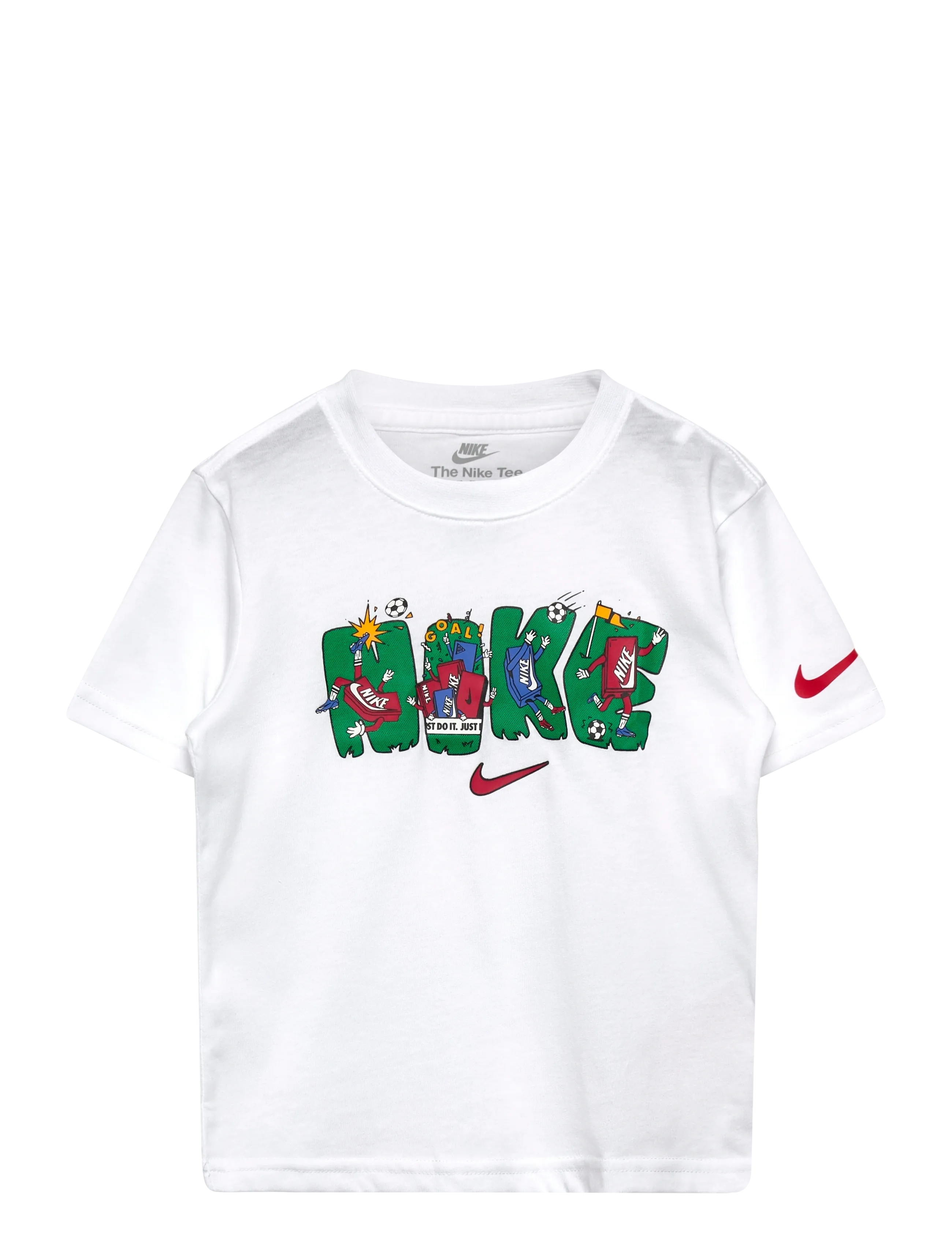 Nike NKB BOXY MULTI SPORT GRAPHIC T - Overdele - WHITE / white