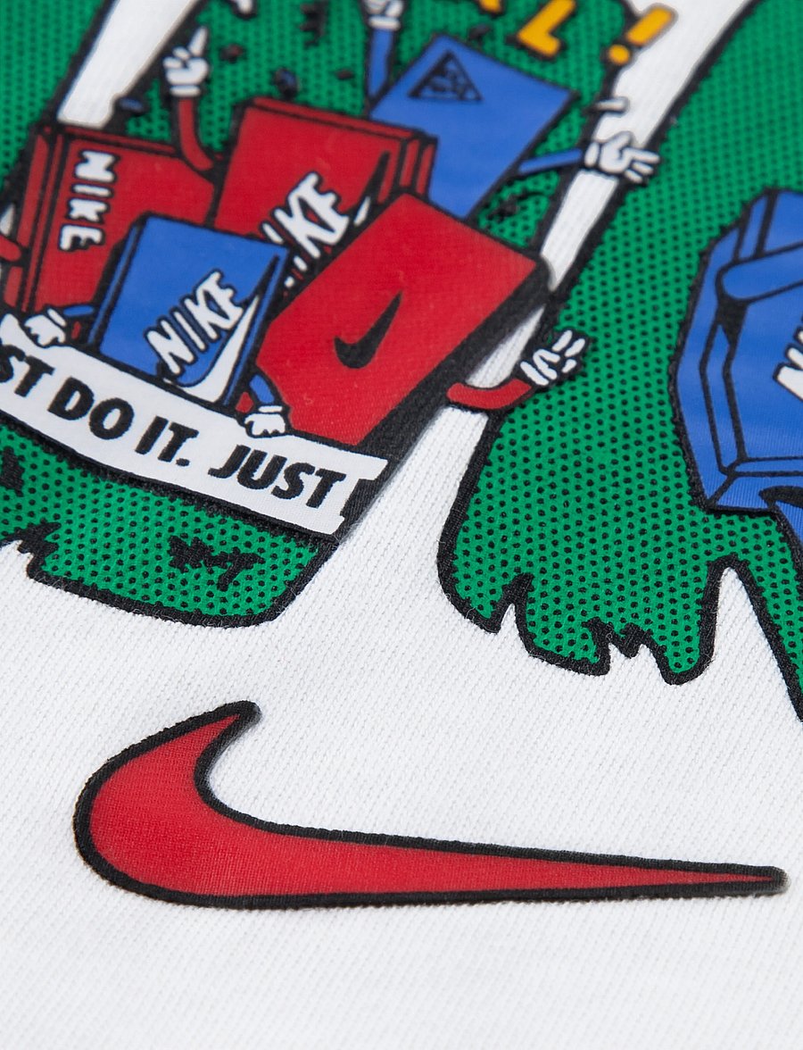 Nike - NIKE BOXY MULTI SPORT GRAPHIC TEE - sportstopper - white - 5