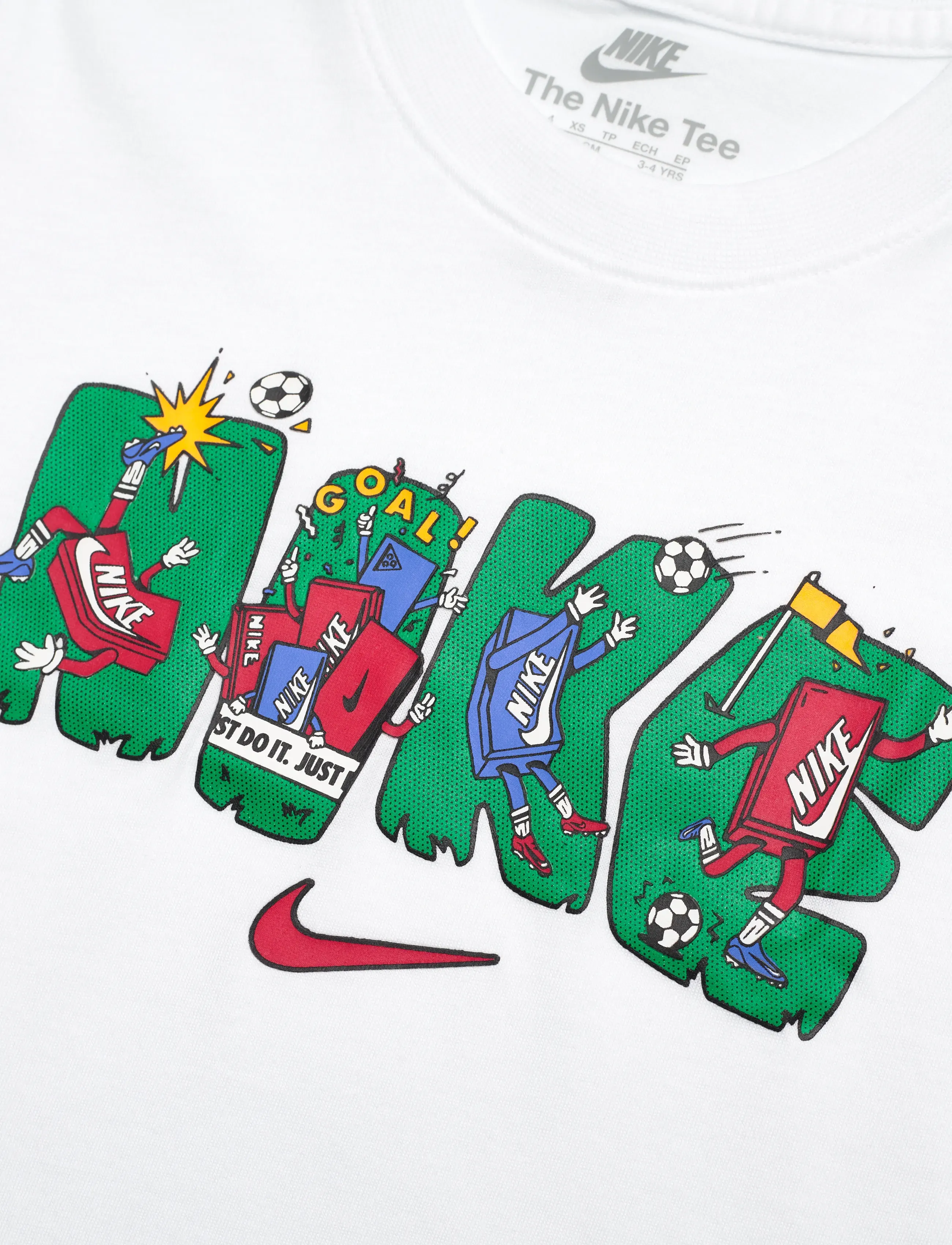 Nike - NKB BOXY MULTI SPORT GRAPHIC T - sportstoppe - white - 2